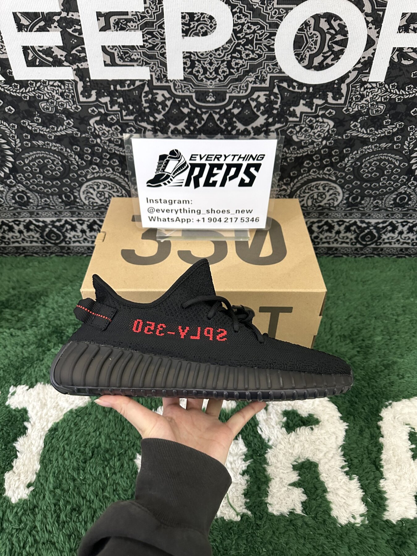 Adidas Yeezy Boost 350 V2 "Bred"2020 - Image 6