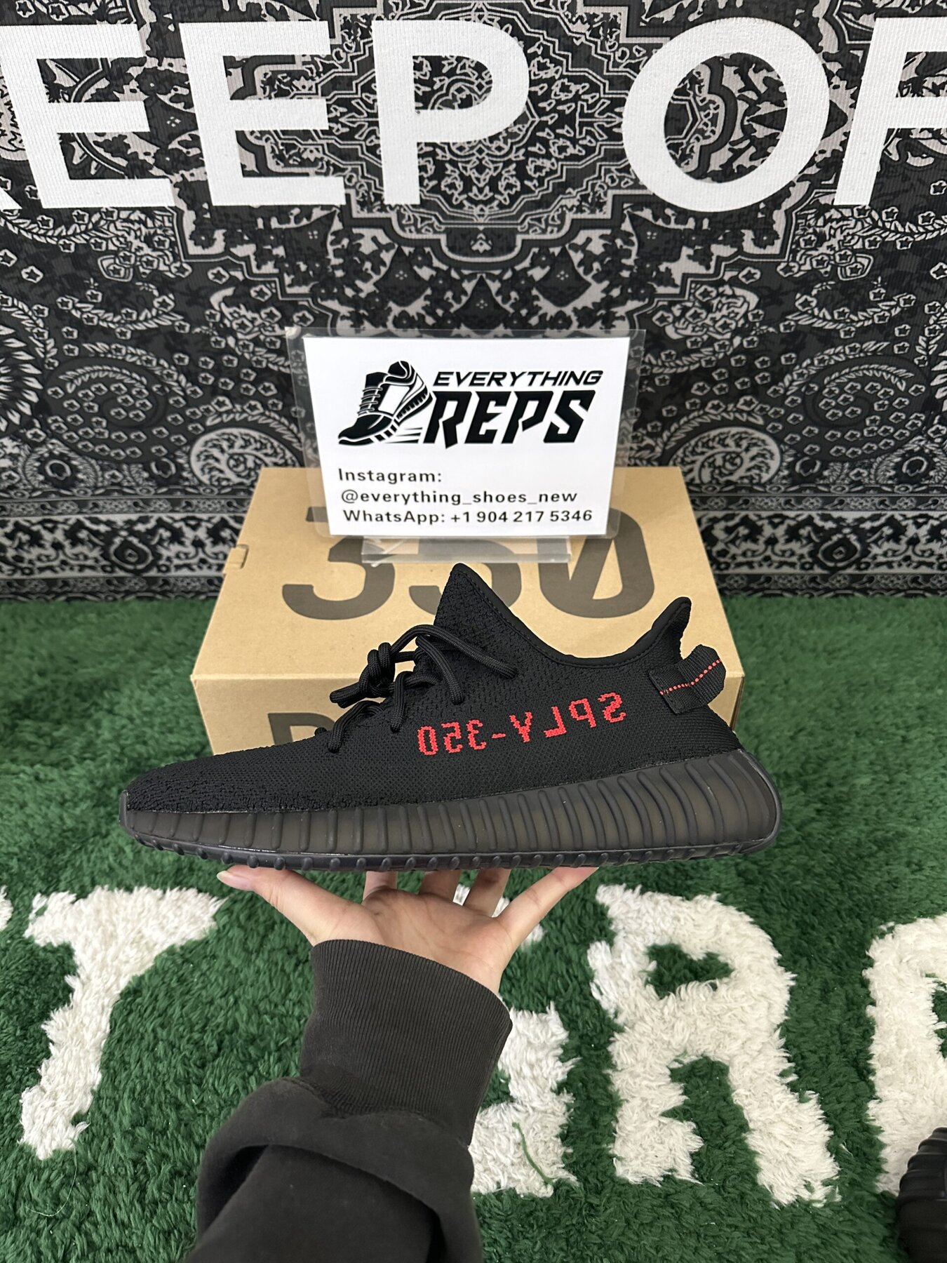 Adidas Yeezy Boost 350 V2 "Bred"2020 - Image 7