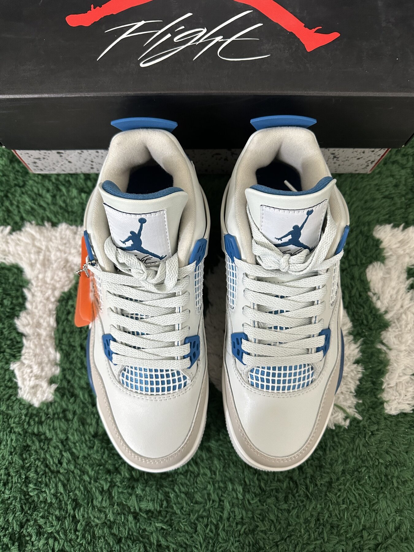 AJ4 Retro Military Blue - Image 3