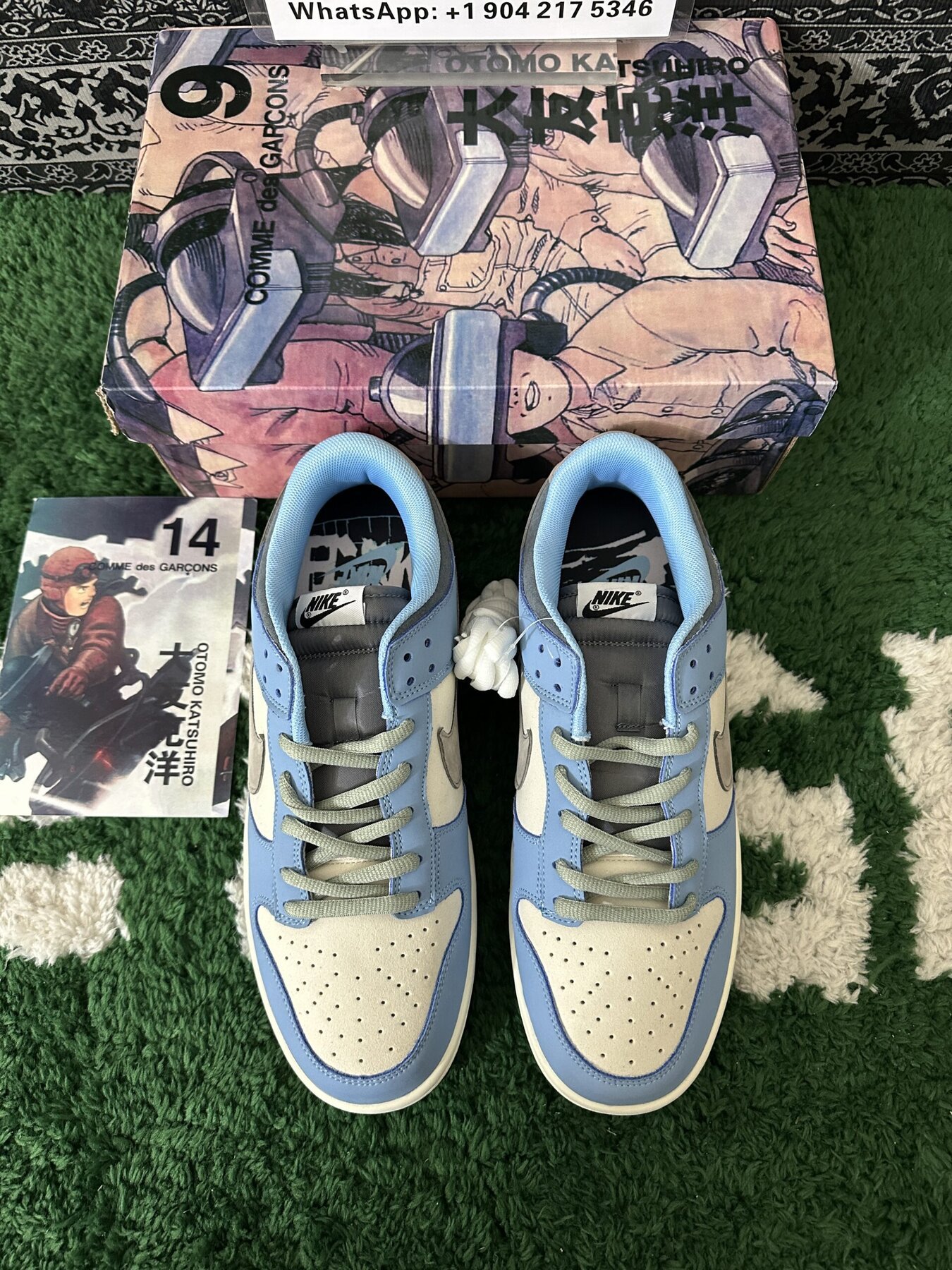 Otomo Katsuhiro x SB Dunk Low Steamboy OST Blue Grey - Image 3