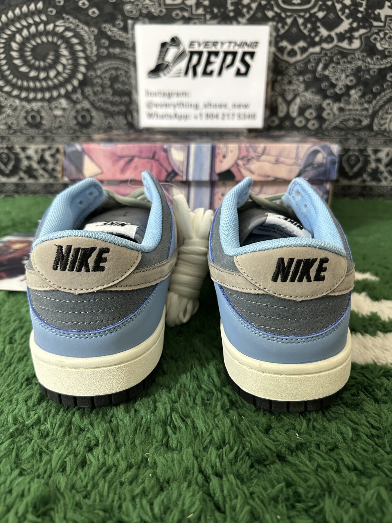 Otomo Katsuhiro x SB Dunk Low Steamboy OST Blue Grey - Image 4
