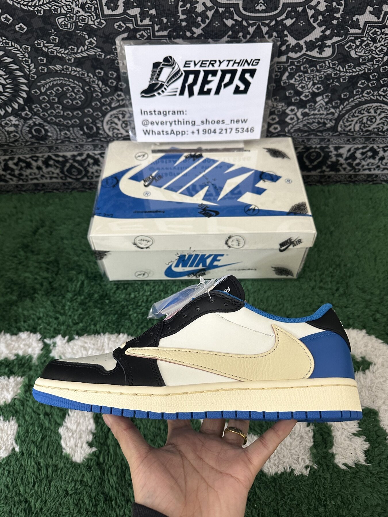 AJ1 Low Fragment Design x TS - Image 6
