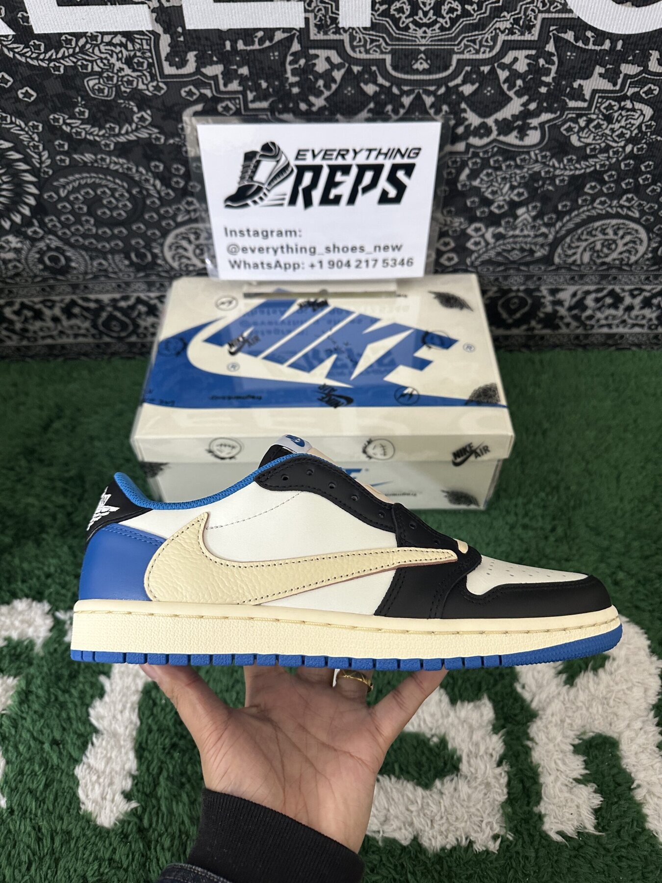 AJ1 Low Fragment Design x TS - Image 7