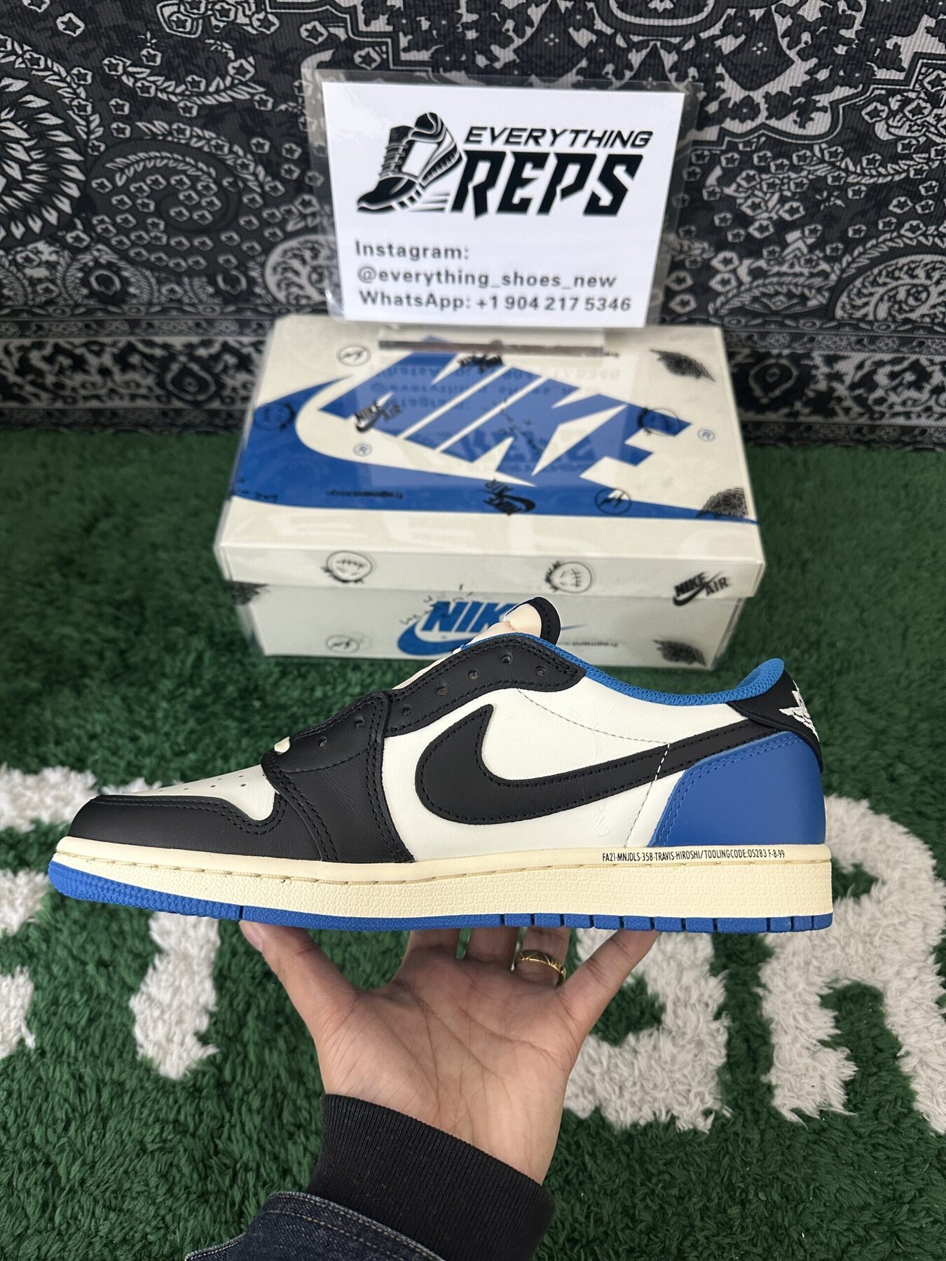 AJ1 Low Fragment Design x TS - Image 8