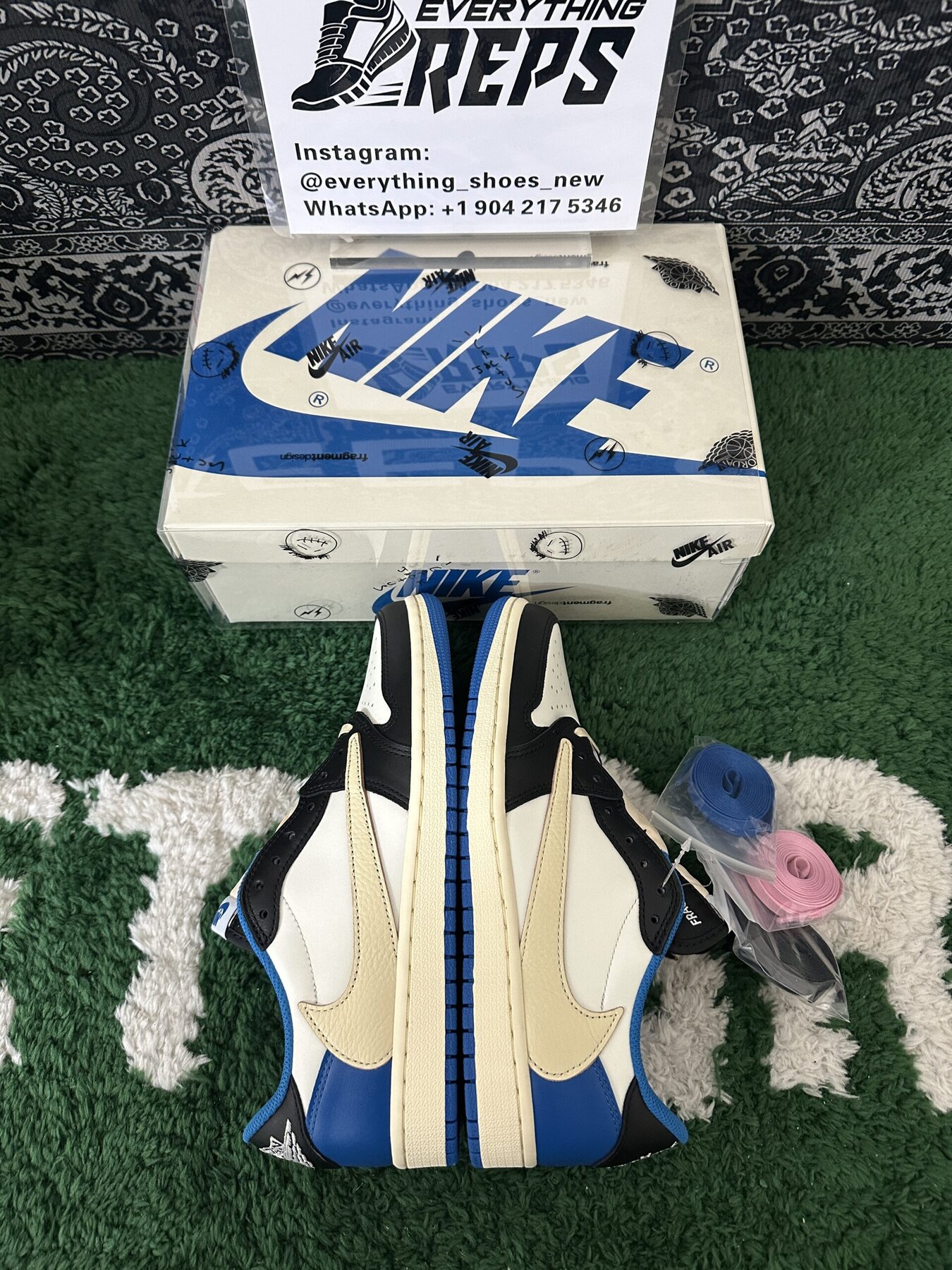 AJ1 Low Fragment Design x TS - Image 9