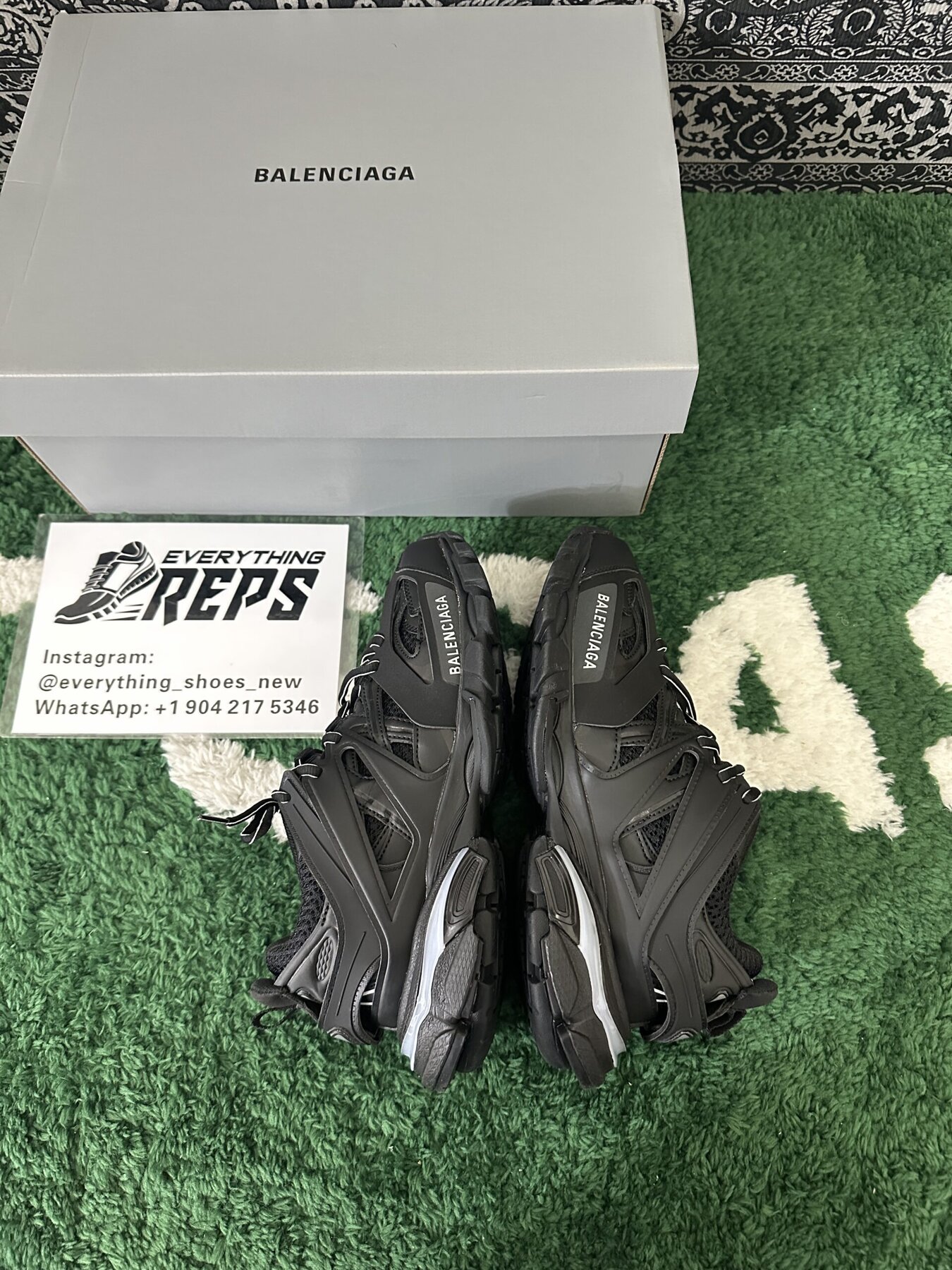 Balenciaga Track LED Sneaker All black - Image 3