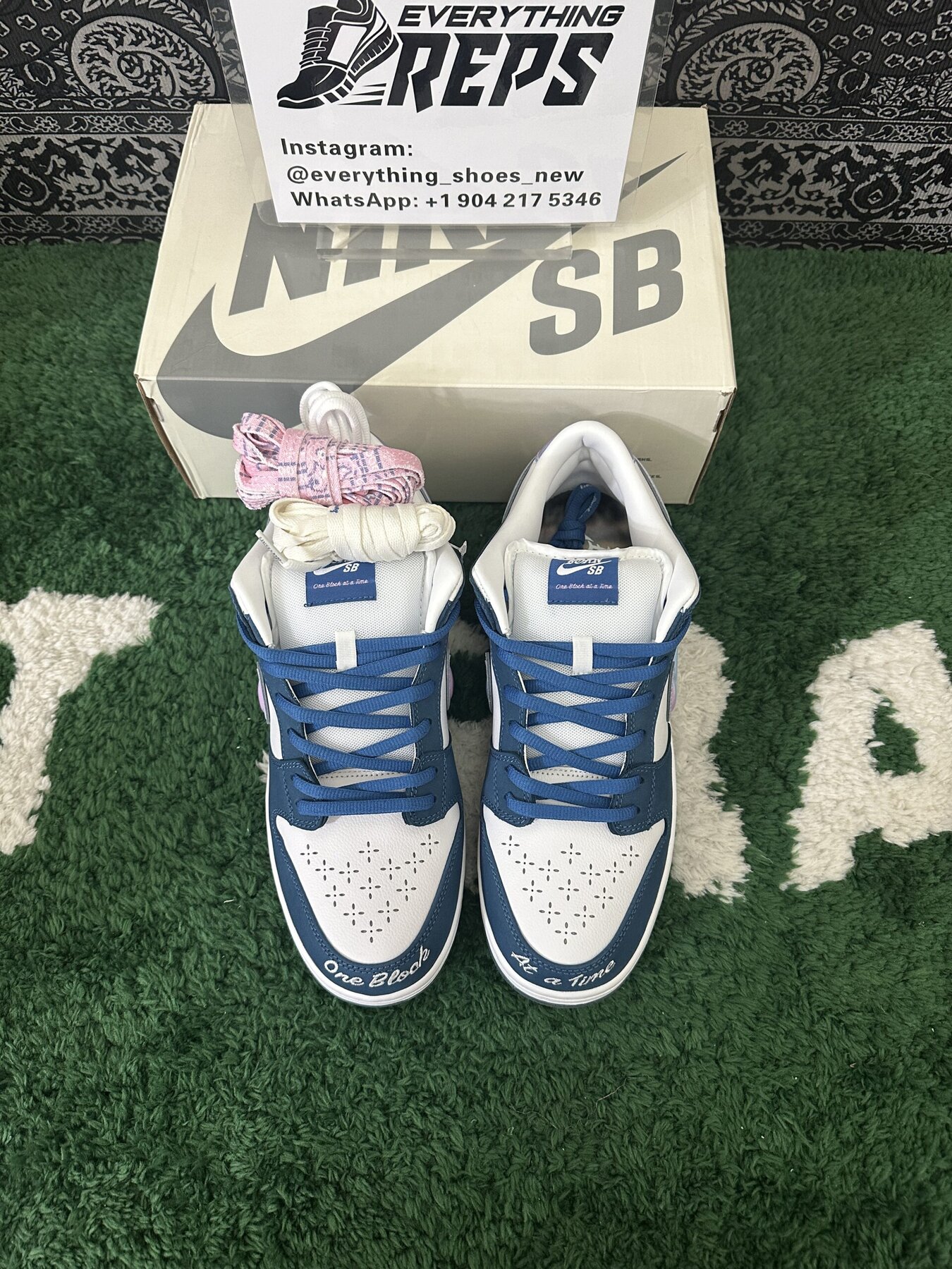 Dunk SB Low x Born x Raised One Block At A Time - Image 3