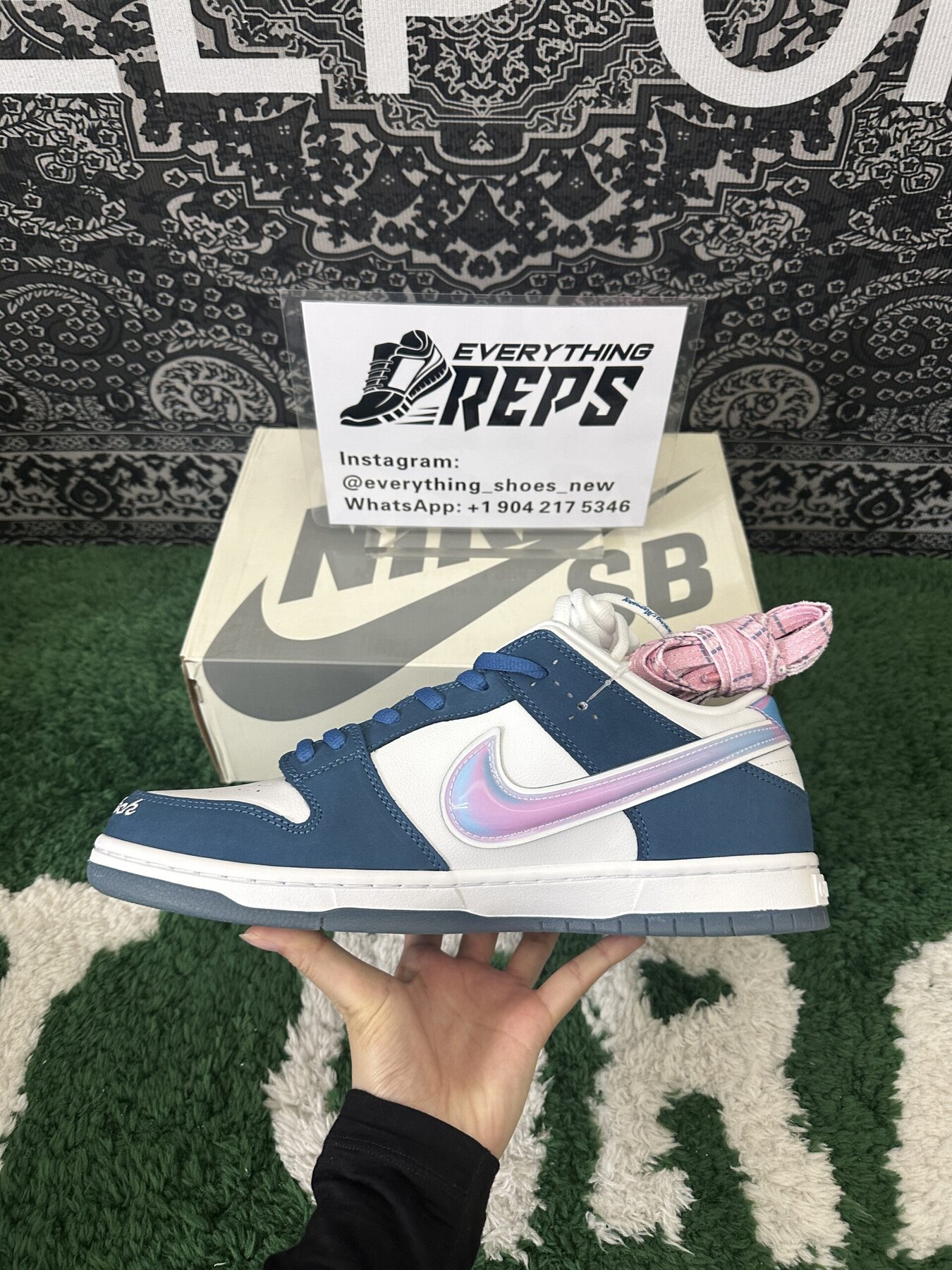 Dunk SB Low x Born x Raised One Block At A Time - Image 10