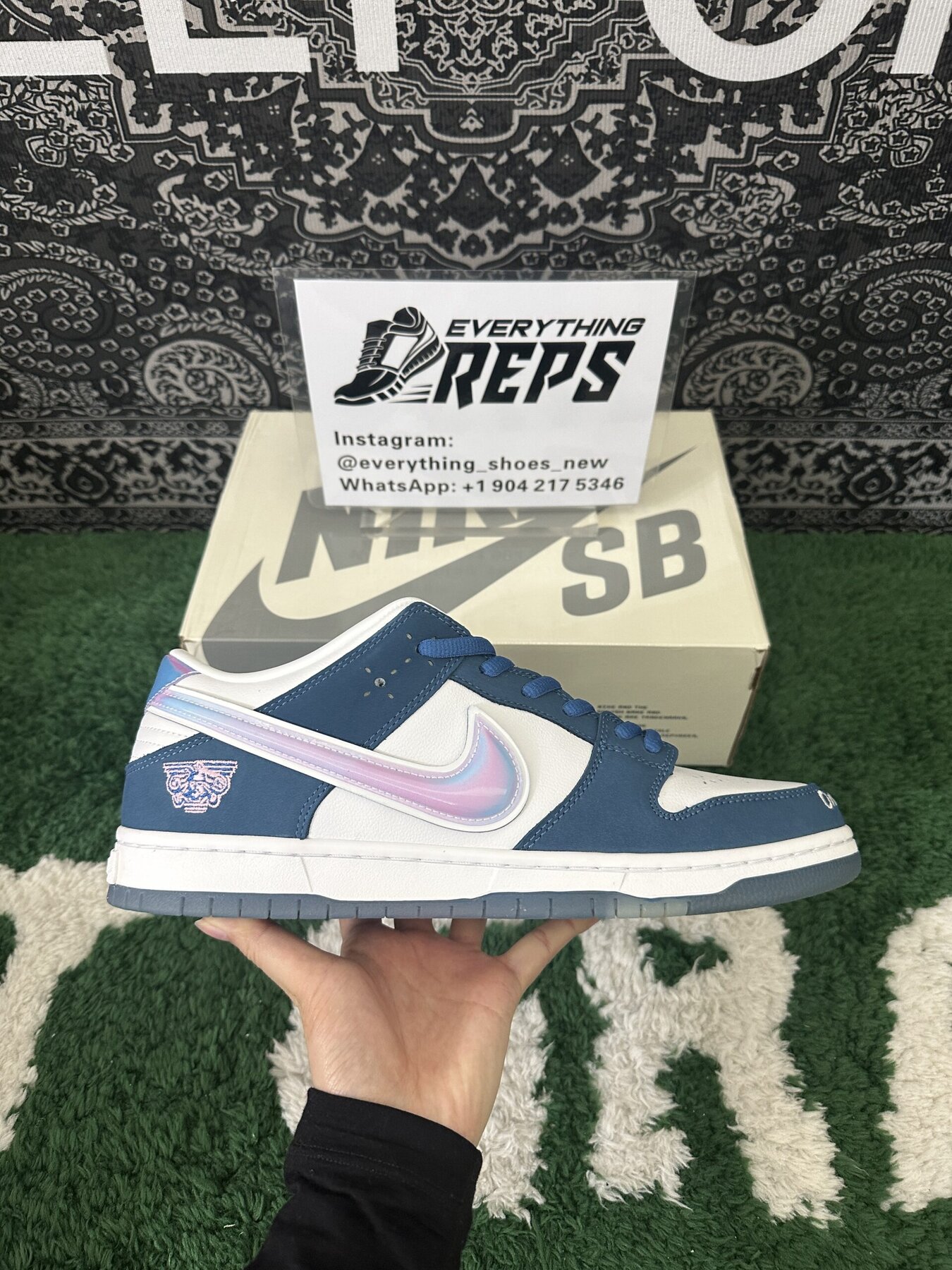 Dunk SB Low x Born x Raised One Block At A Time - Image 9