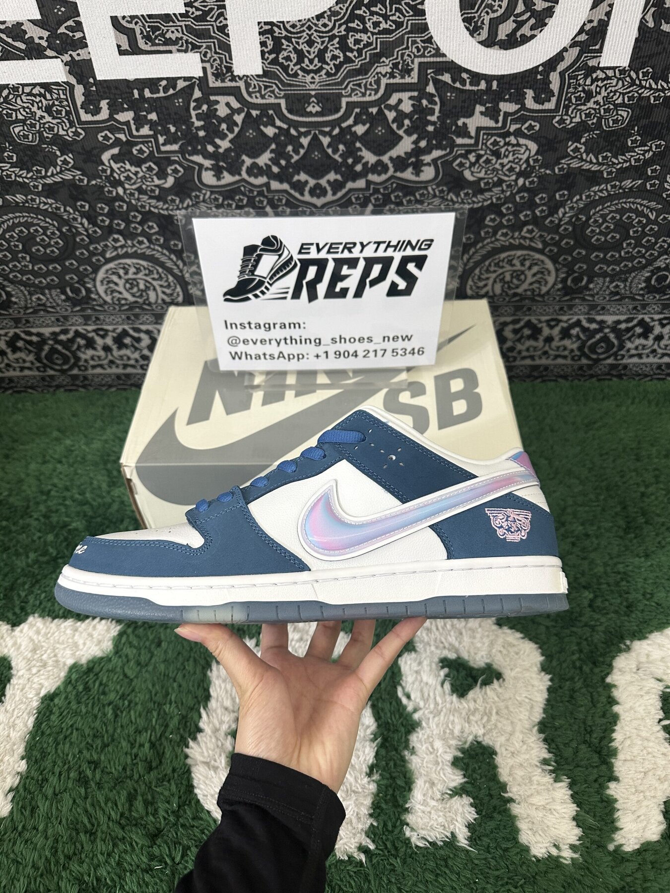Dunk SB Low x Born x Raised One Block At A Time - Image 8