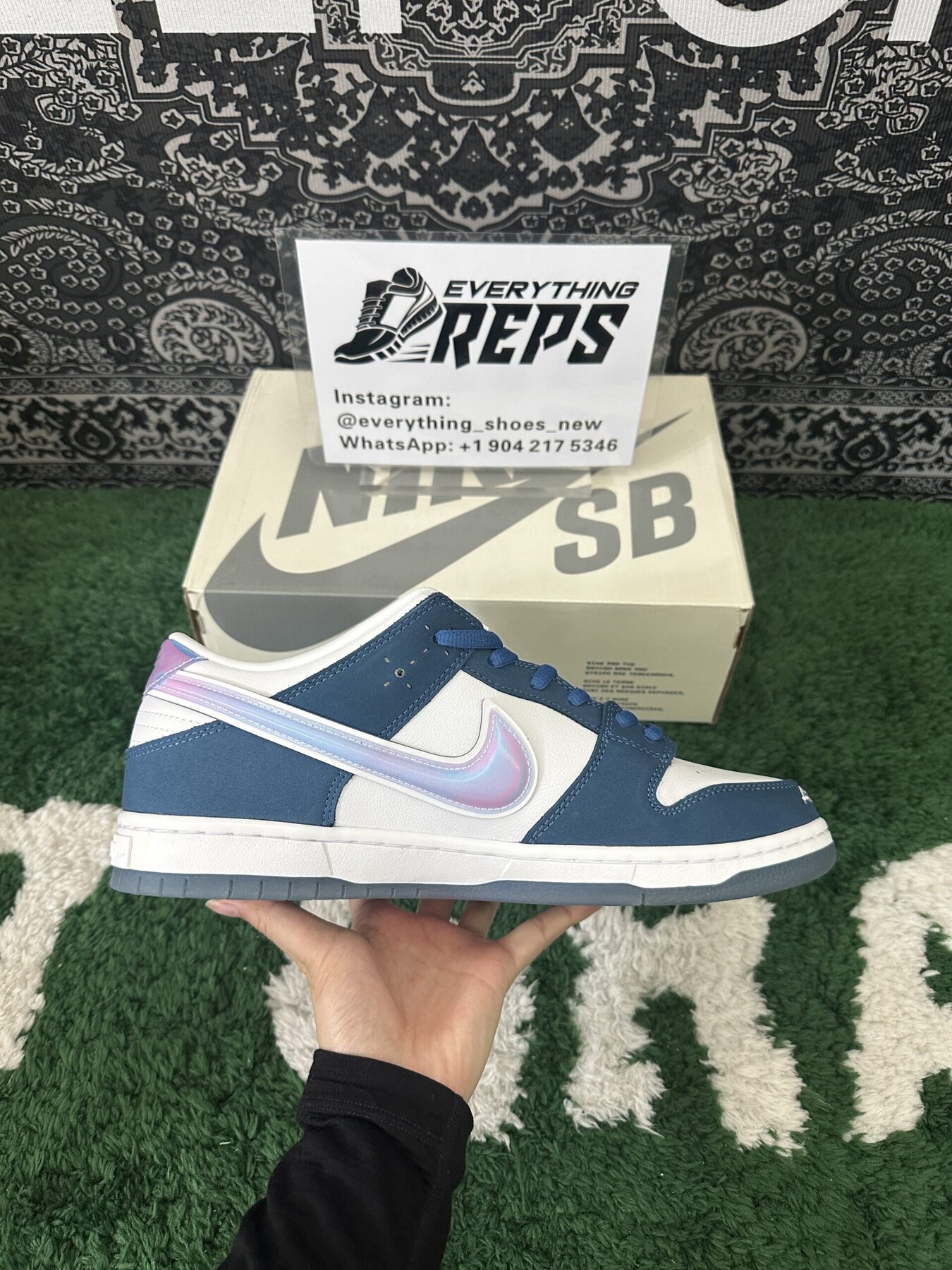 Dunk SB Low x Born x Raised One Block At A Time - Image 7