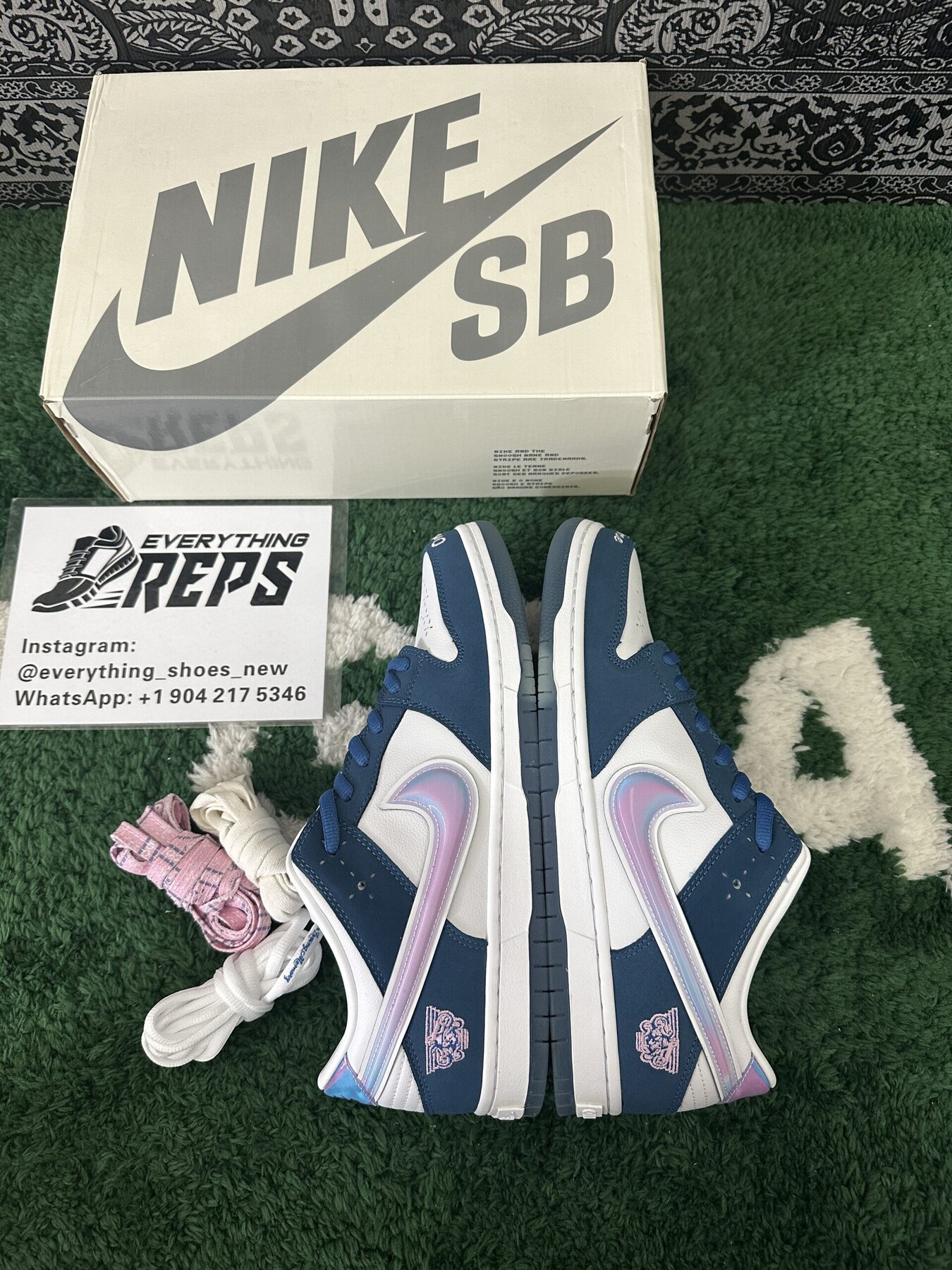 Dunk SB Low x Born x Raised One Block At A Time - Image 5