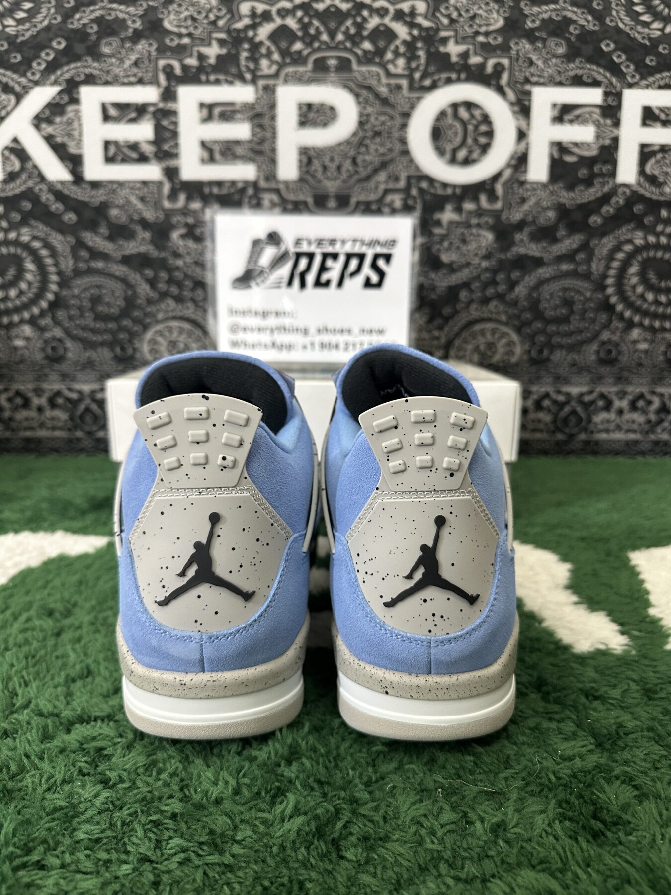 AJ4 Retro University Blue - Image 10
