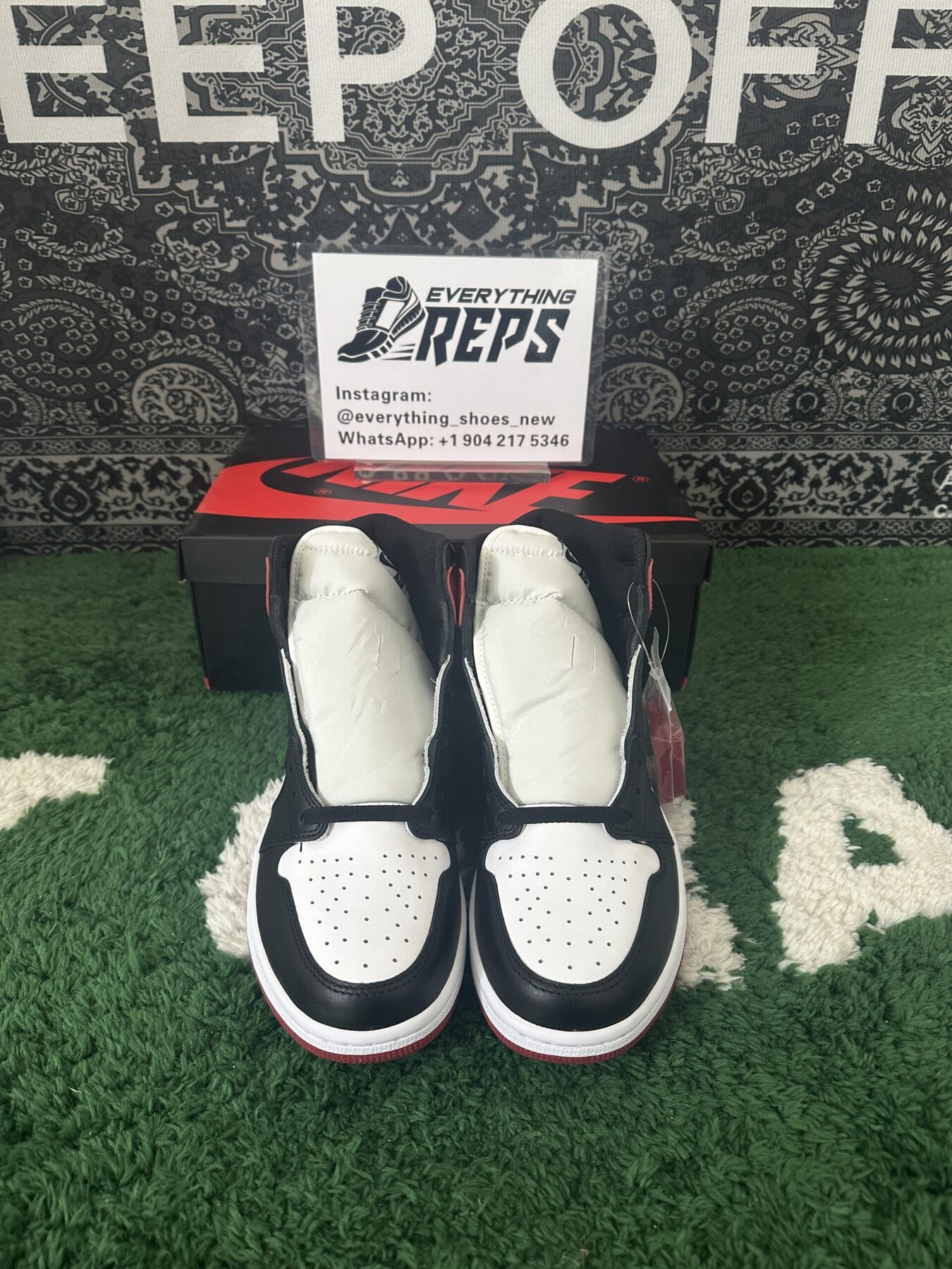AJ1 Retro Black Toe (2016) - Image 8
