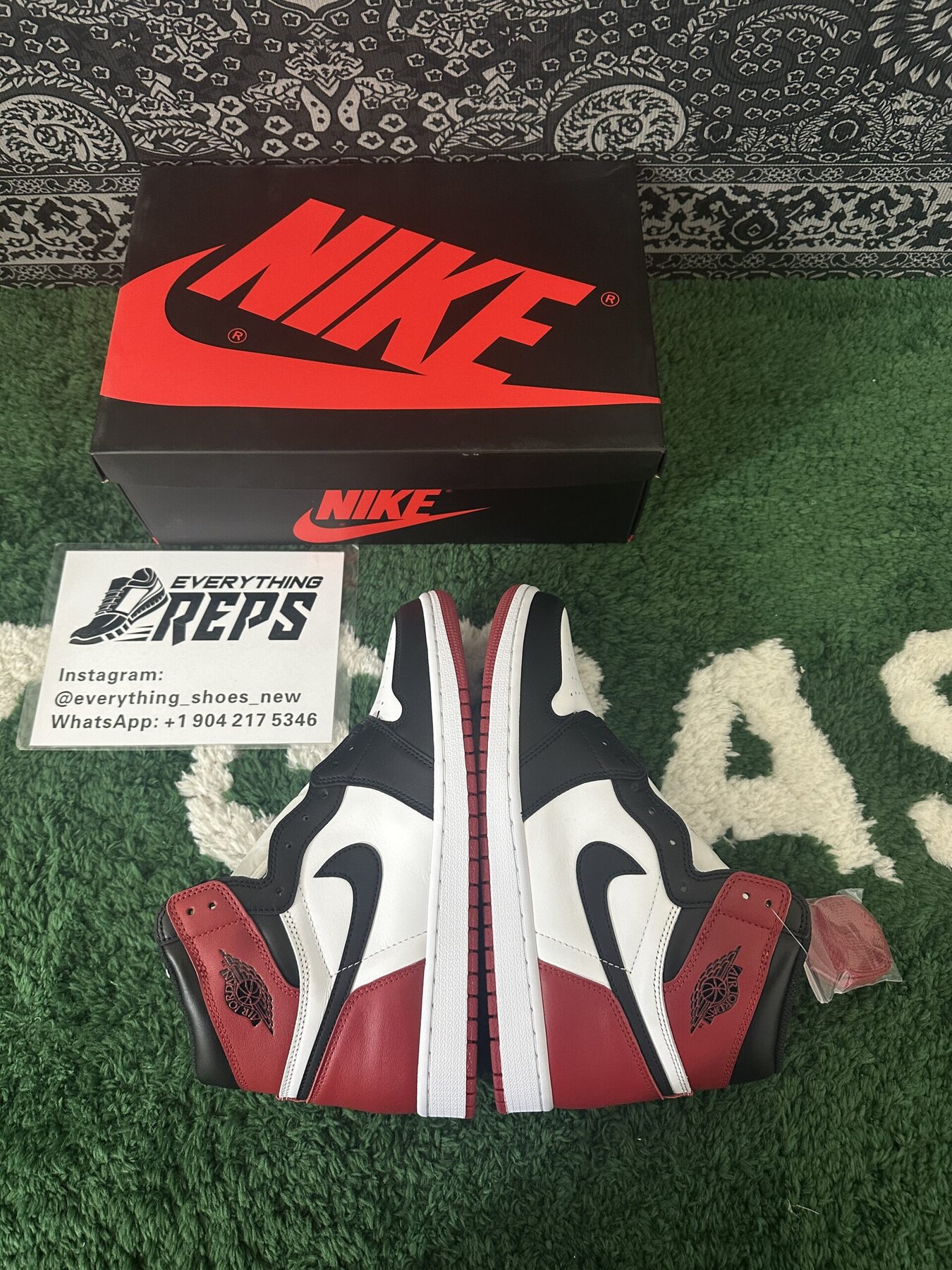 AJ1 Retro Black Toe (2016) - Image 9