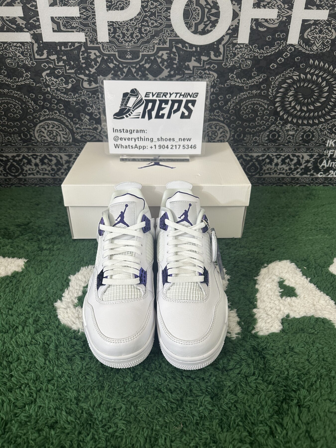 AJ4 Retro Metallic Purple - Image 2