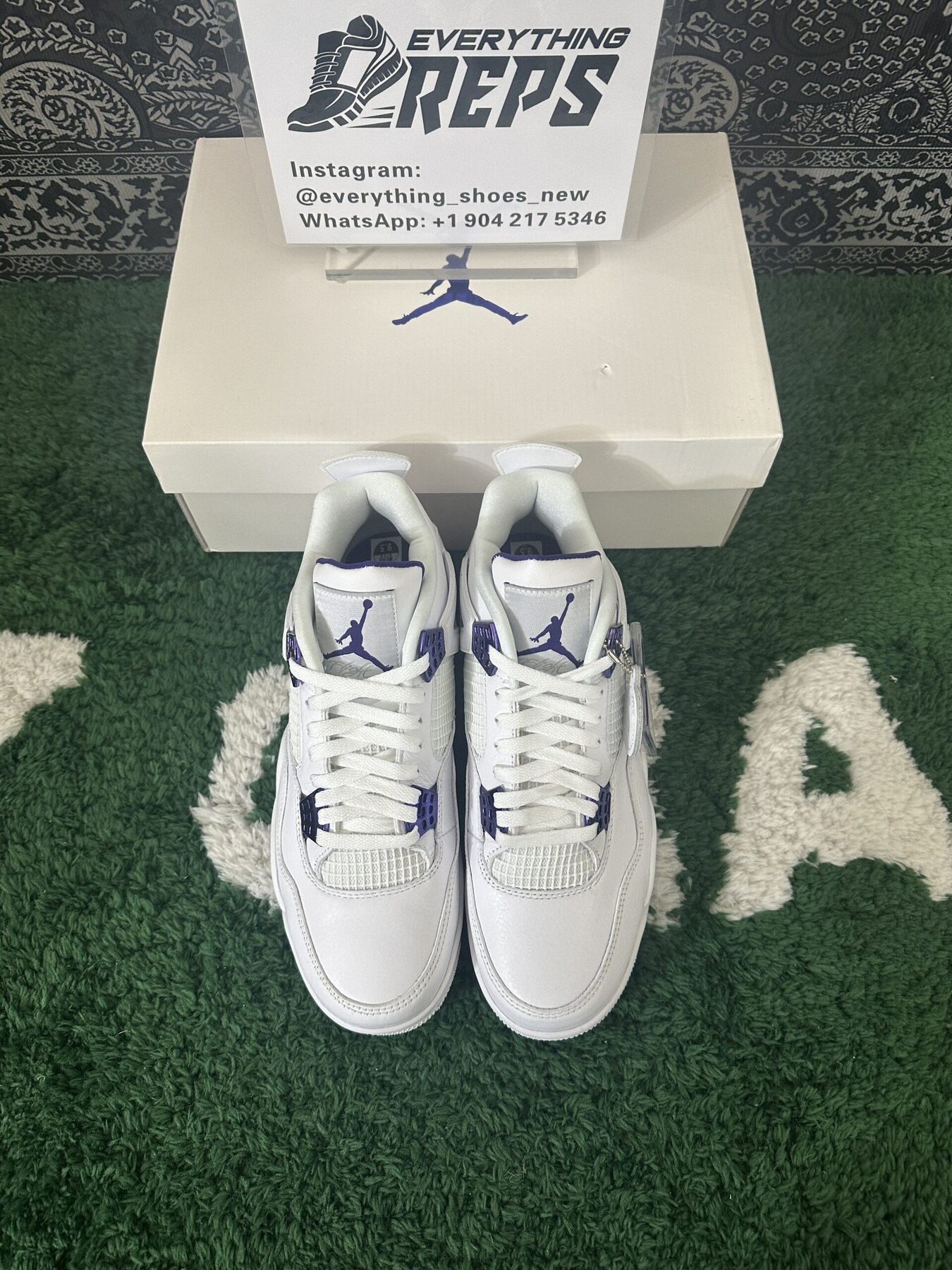 AJ4 Retro Metallic Purple - Image 3