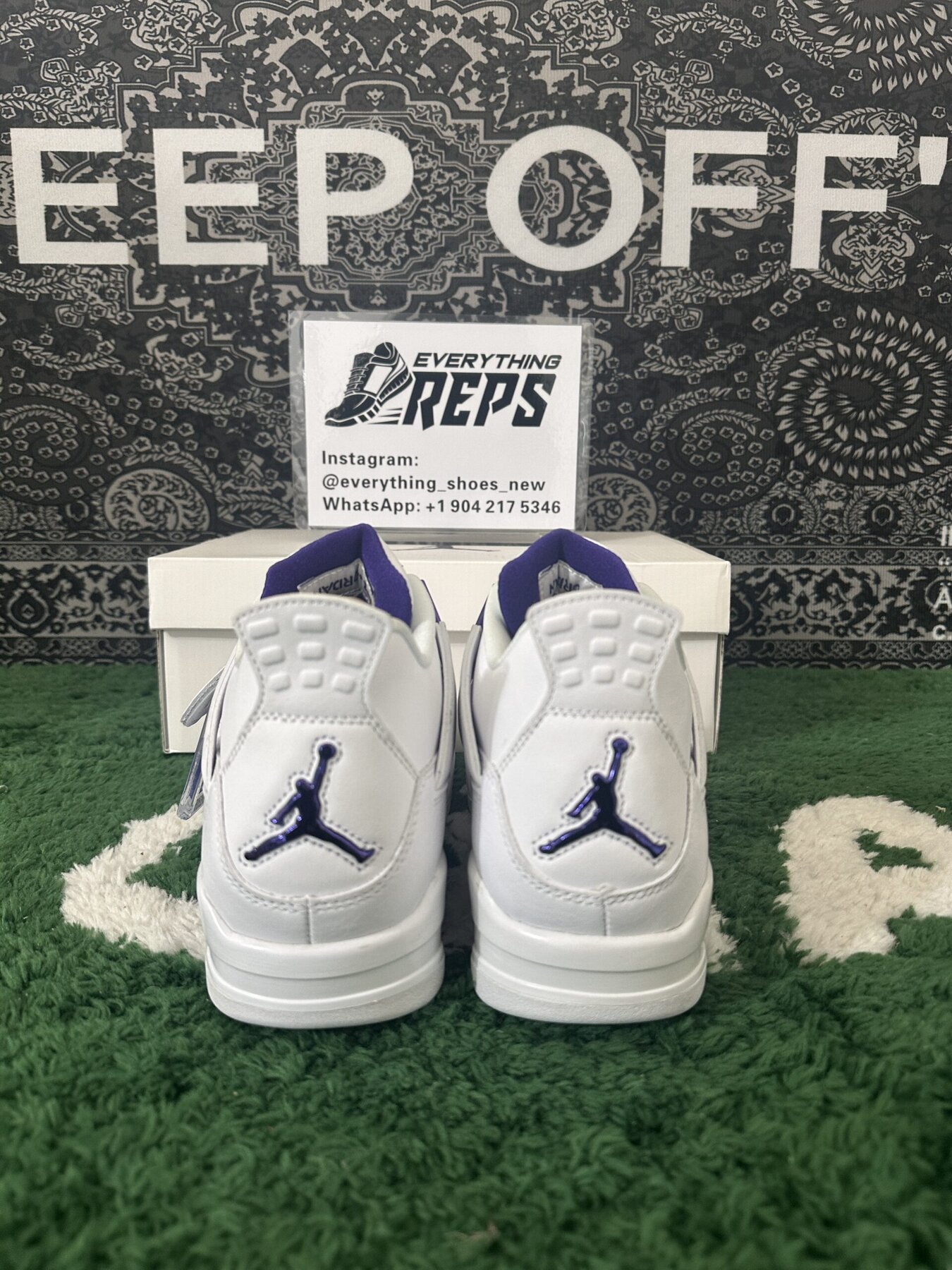 AJ4 Retro Metallic Purple - Image 4