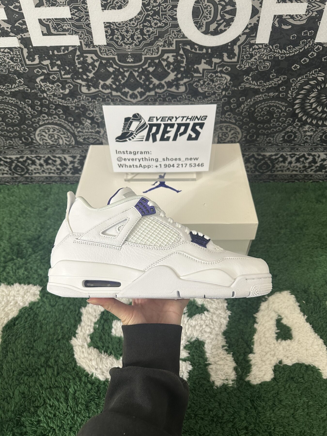 AJ4 Retro Metallic Purple - Image 6