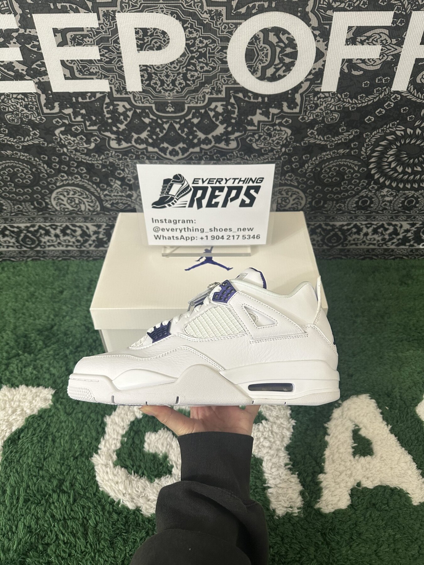 AJ4 Retro Metallic Purple - Image 7