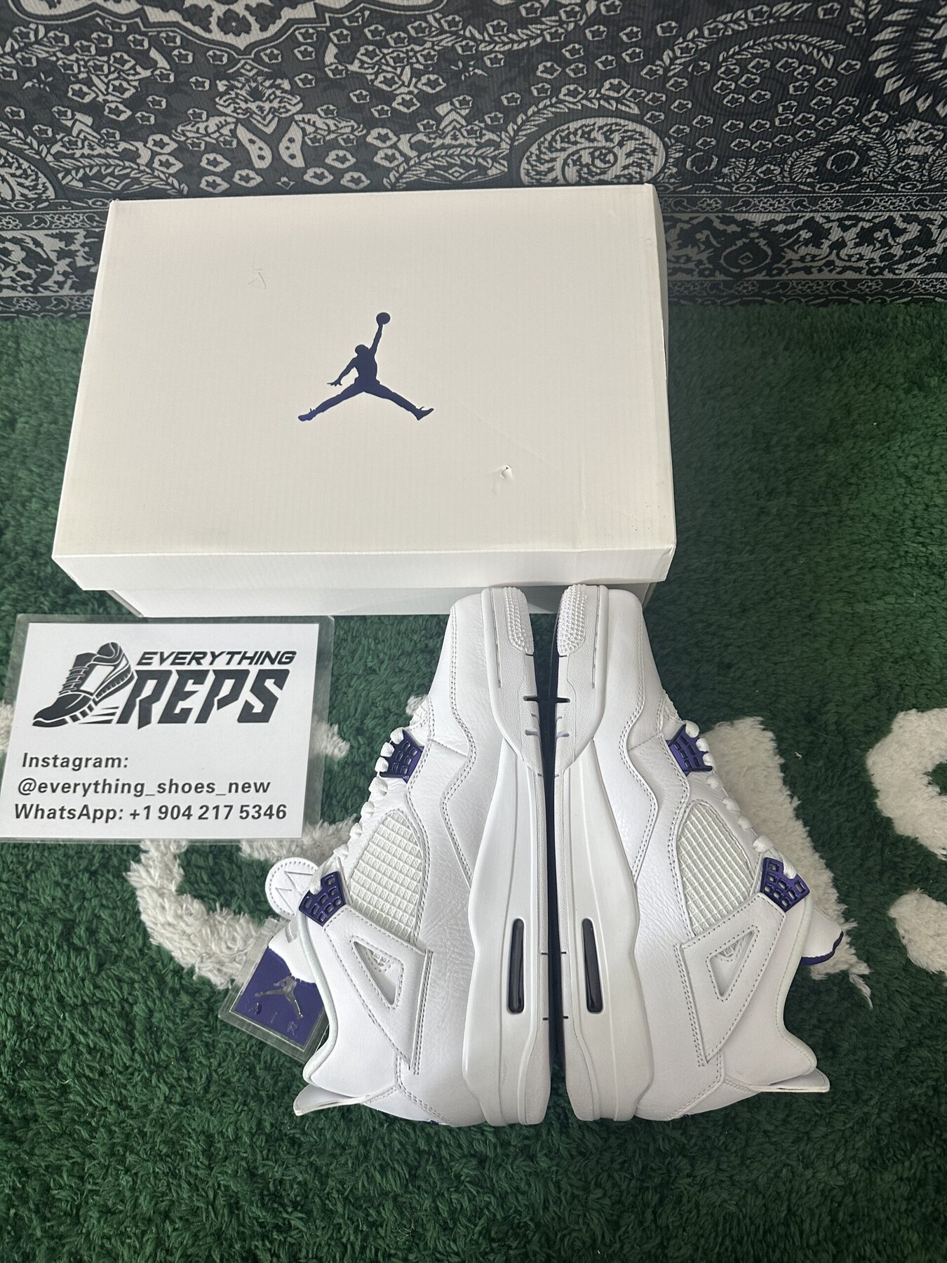 AJ4 Retro Metallic Purple - Image 9
