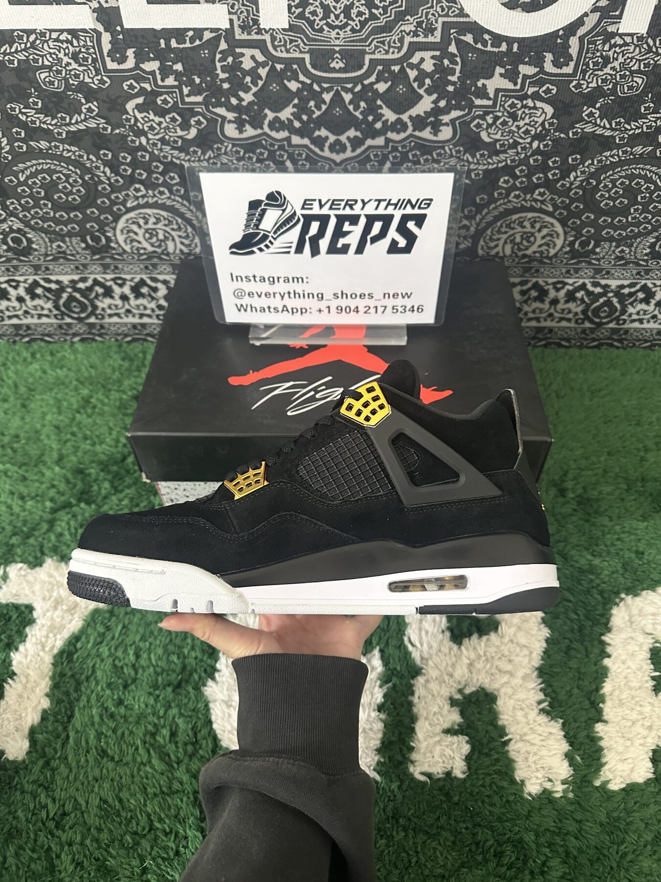 AJ4 Retro 'Royalty' - Image 10
