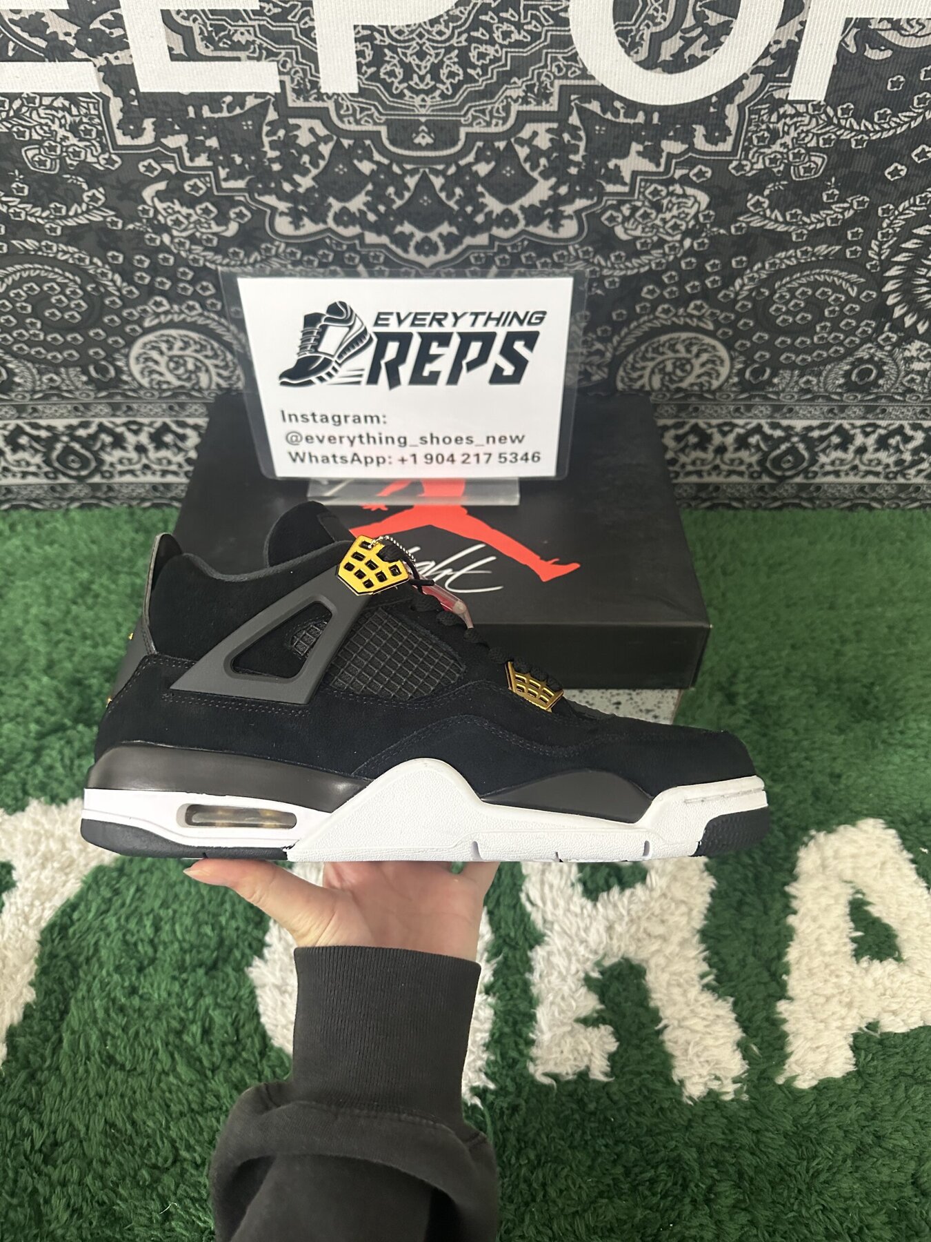 AJ4 Retro 'Royalty' - Image 6