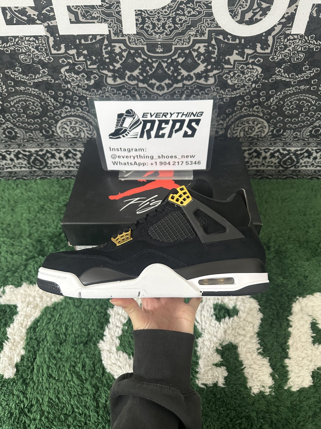AJ4 Retro 'Royalty' - Image 5