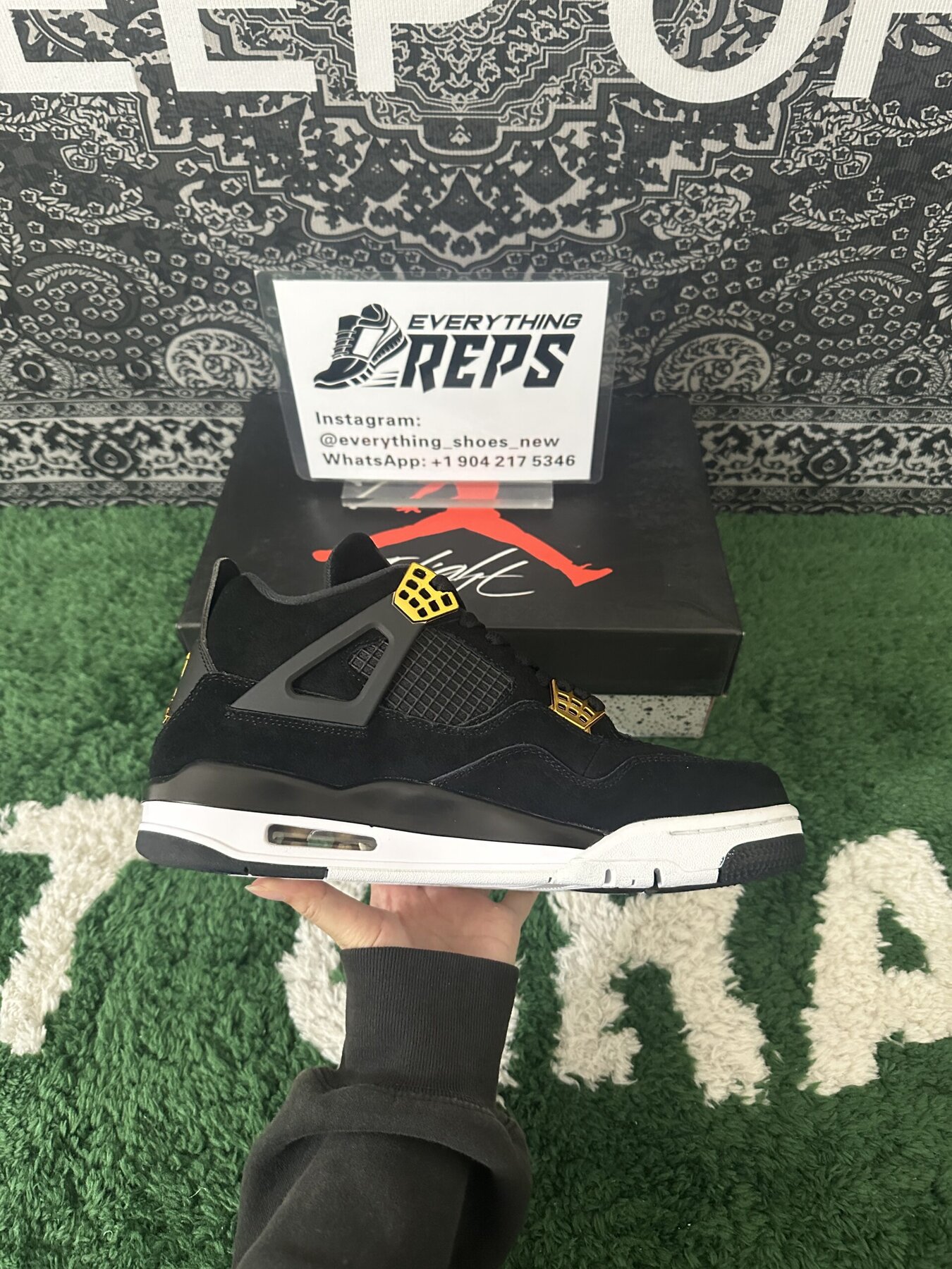 AJ4 Retro 'Royalty' - Image 4