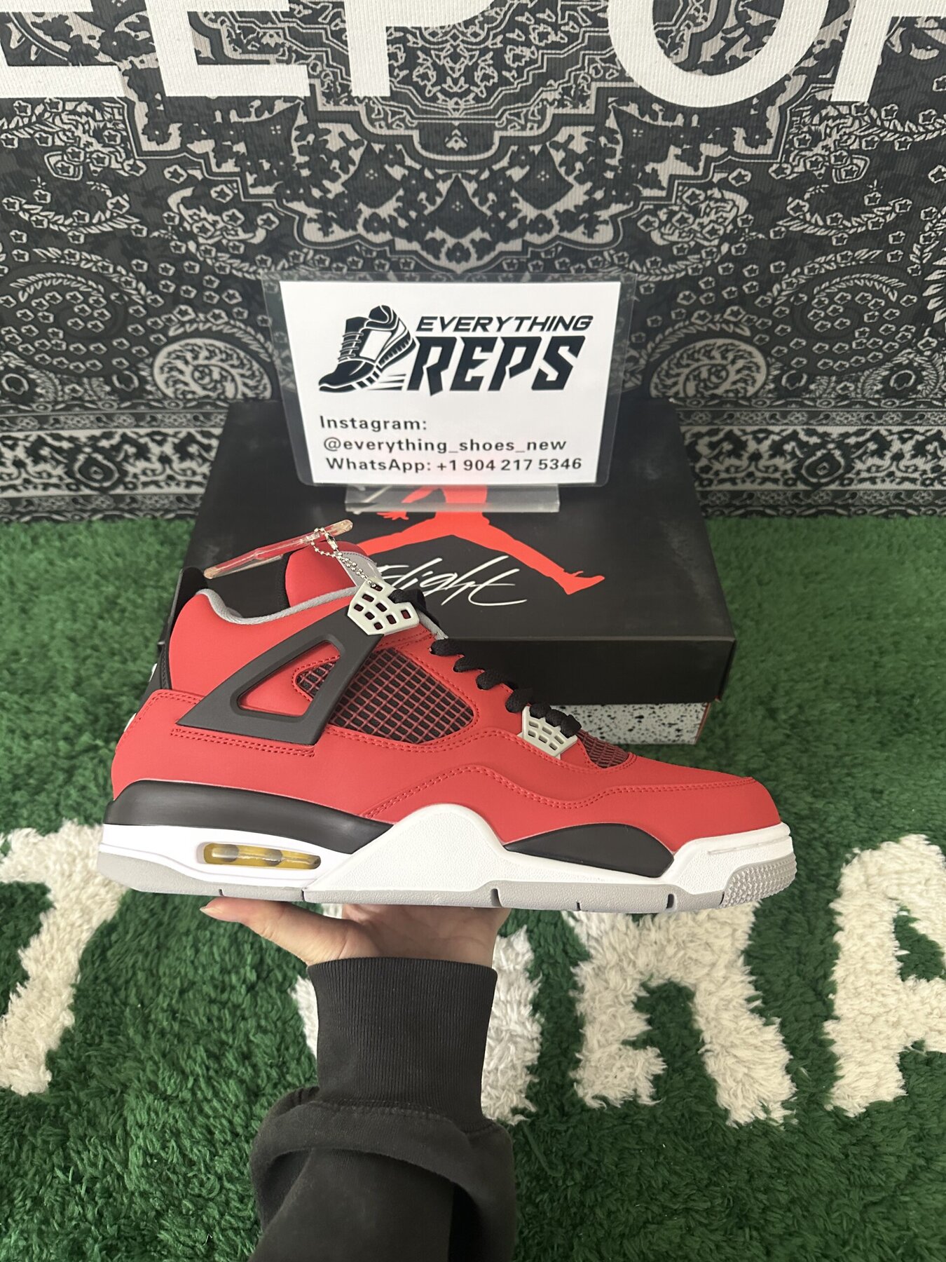 AJ4 Retro Toro Bravo - Image 4