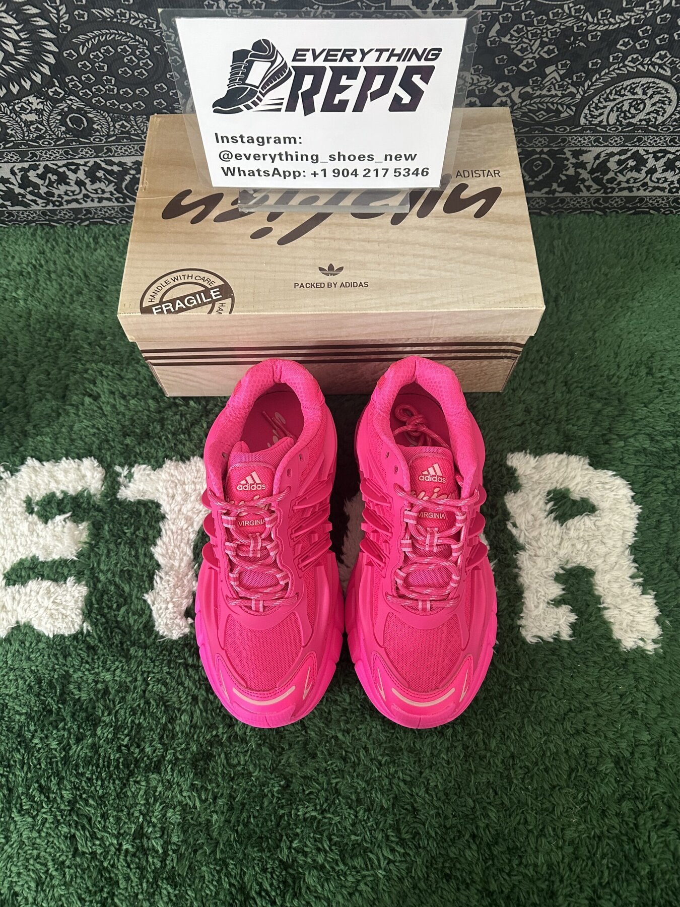 Adidas Adistar Jellyfish Pharrell Williams Focus Pink - Image 2
