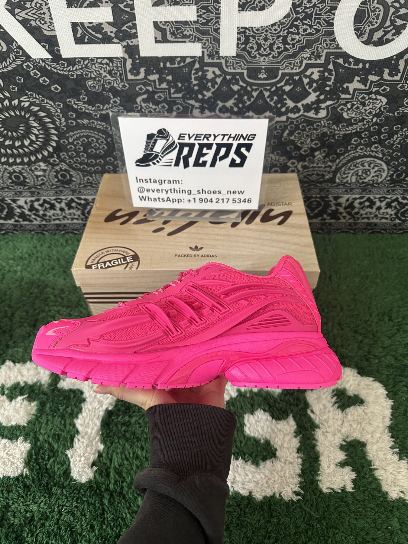 Adidas Adistar Jellyfish Pharrell Williams Focus Pink - Image 9