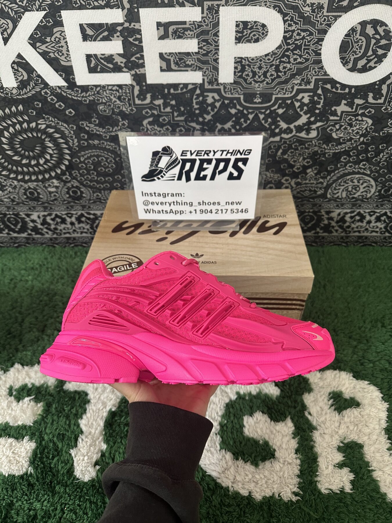 Adidas Adistar Jellyfish Pharrell Williams Focus Pink - Image 8