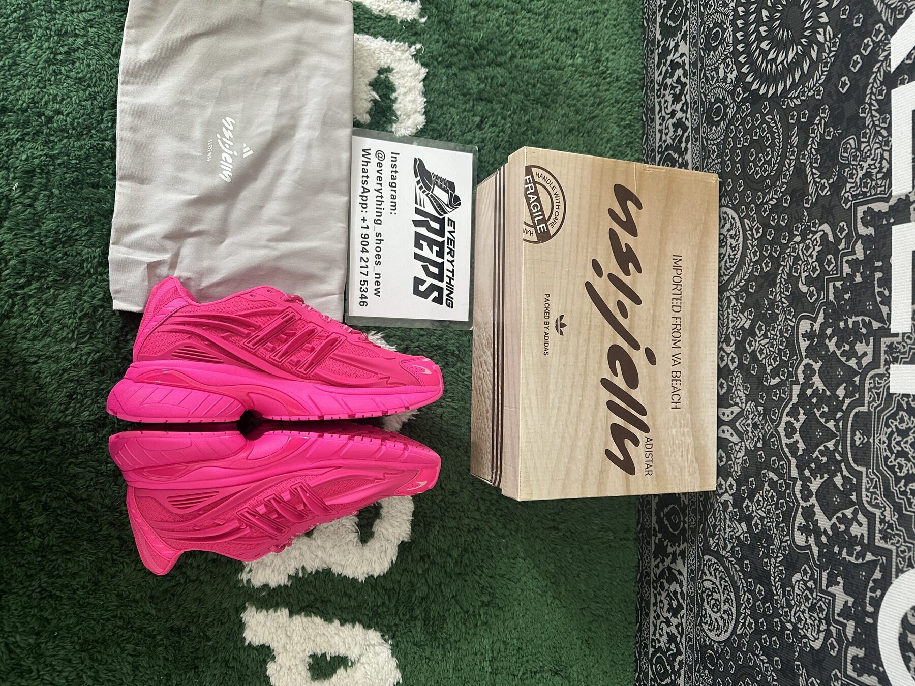 Adidas Adistar Jellyfish Pharrell Williams Focus Pink - Image 4
