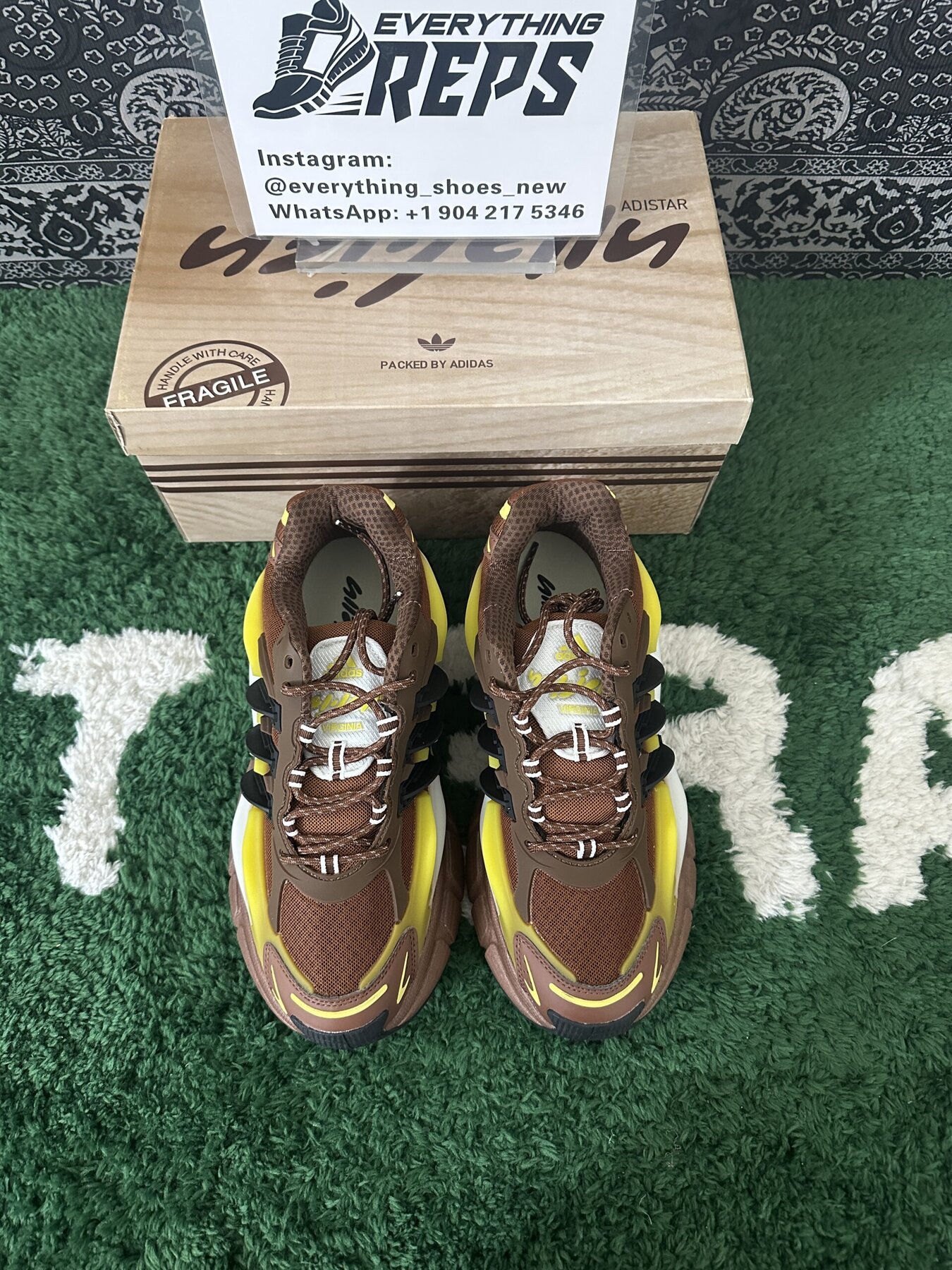 Adidas Adistar Jellyfish Pharrell Williams Focus Brown - Image 7