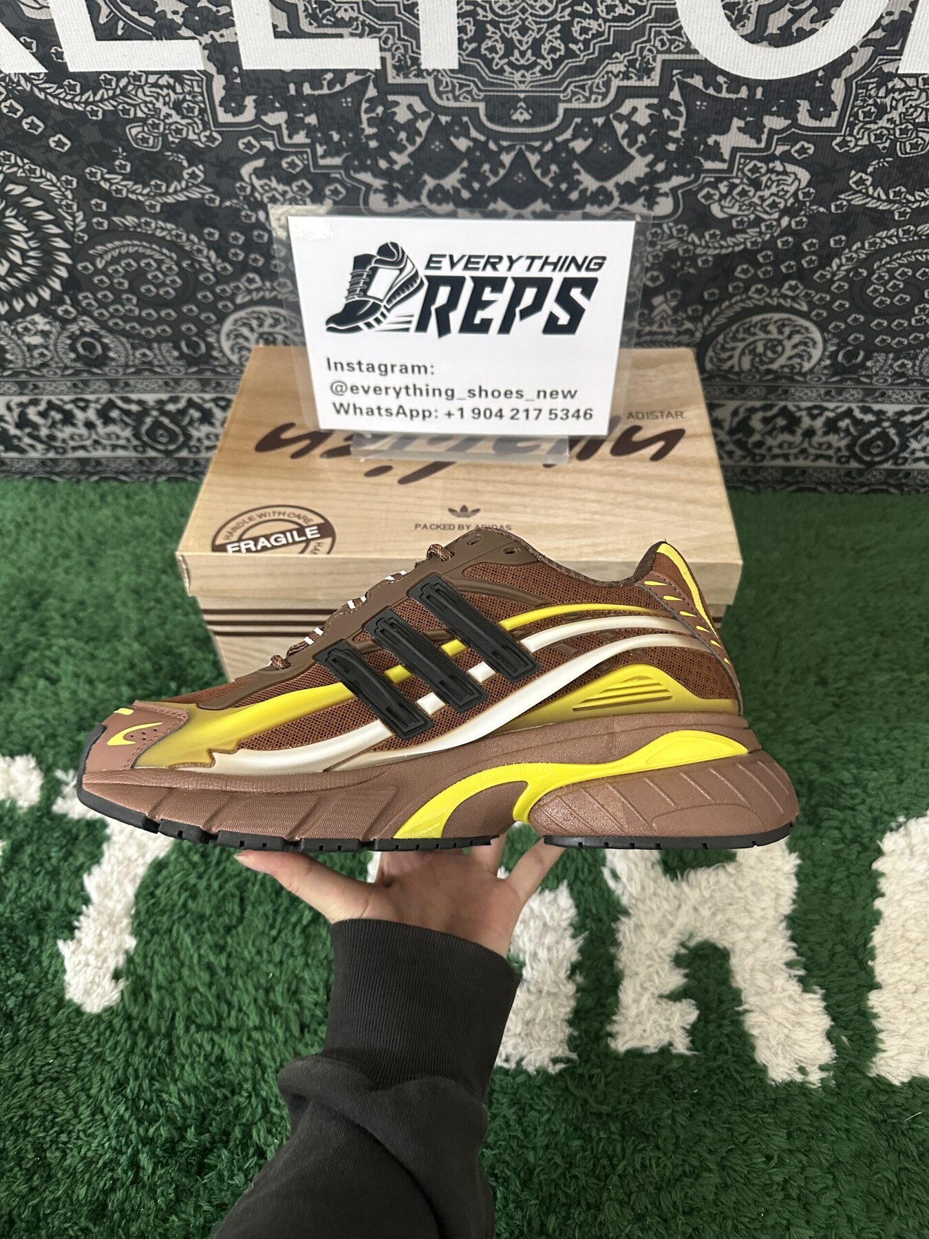 Adidas Adistar Jellyfish Pharrell Williams Focus Brown - Image 5