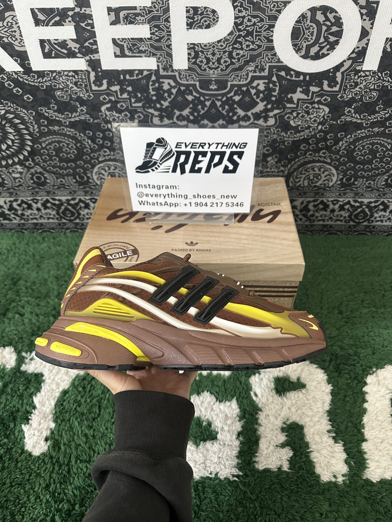 Adidas Adistar Jellyfish Pharrell Williams Focus Brown - Image 4