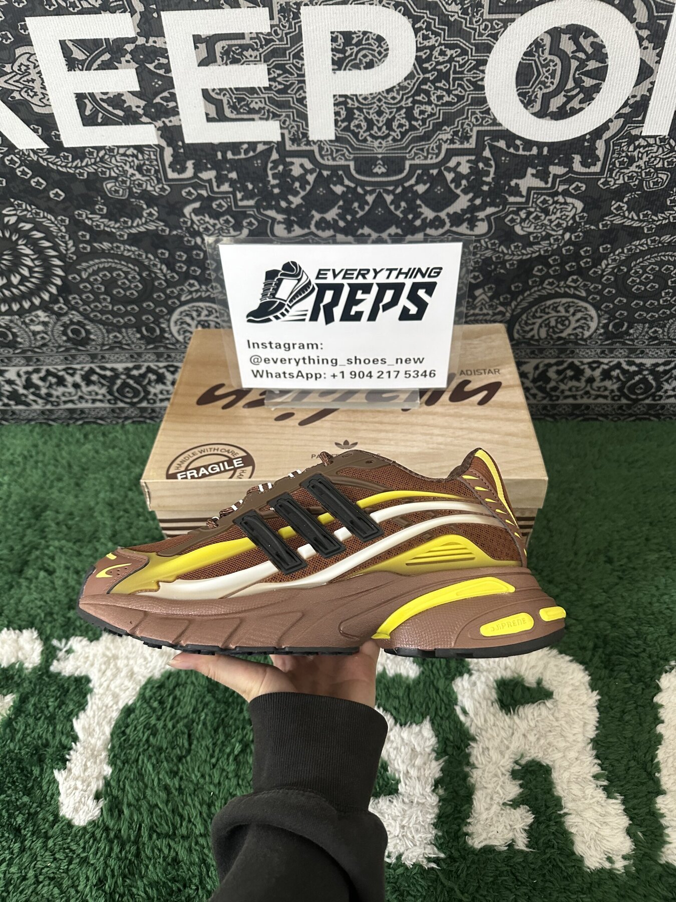 Adidas Adistar Jellyfish Pharrell Williams Focus Brown - Image 3