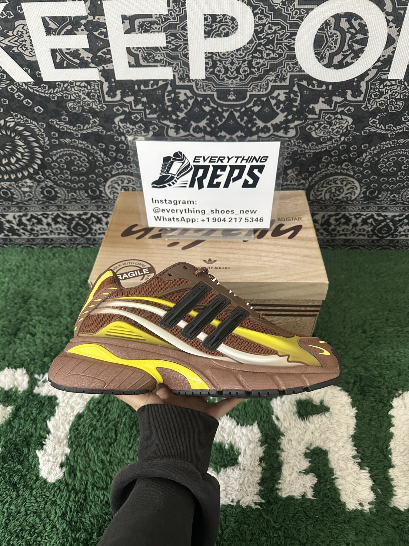 Adidas Adistar Jellyfish Pharrell Williams Focus Brown - Image 2