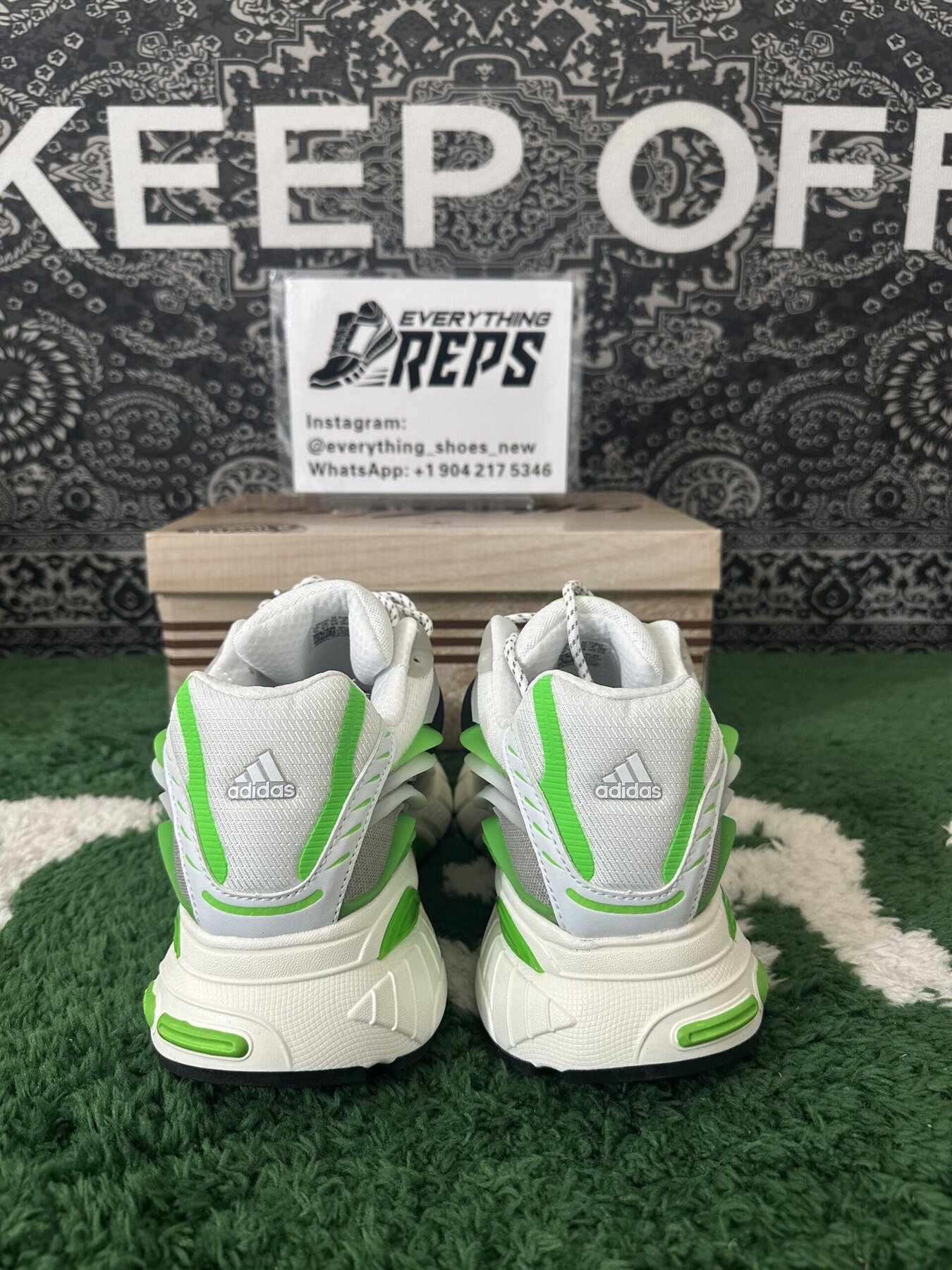 Adidas Adistar Jellyfish Pharrell Williams Focus Green White - Image 8