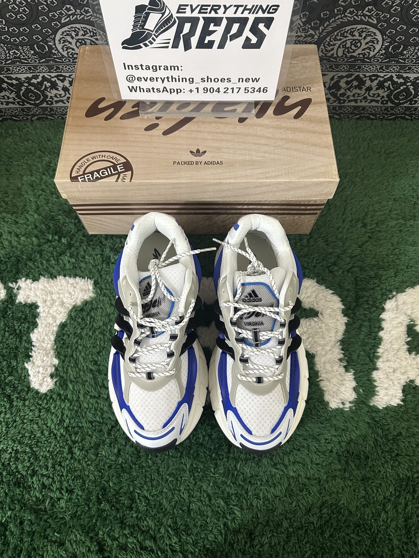 Adidas Adistar Jellyfish Pharrell Williams Focus Blue - Image 4