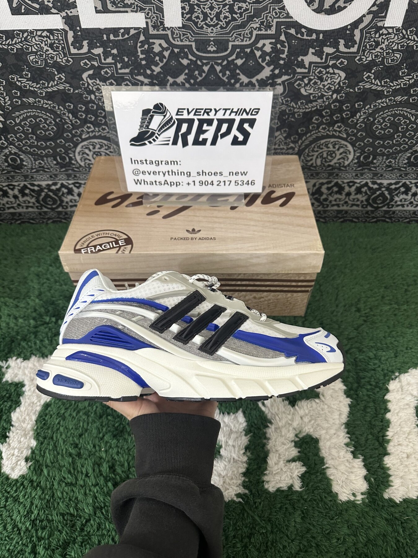 Adidas Adistar Jellyfish Pharrell Williams Focus Blue - Image 10