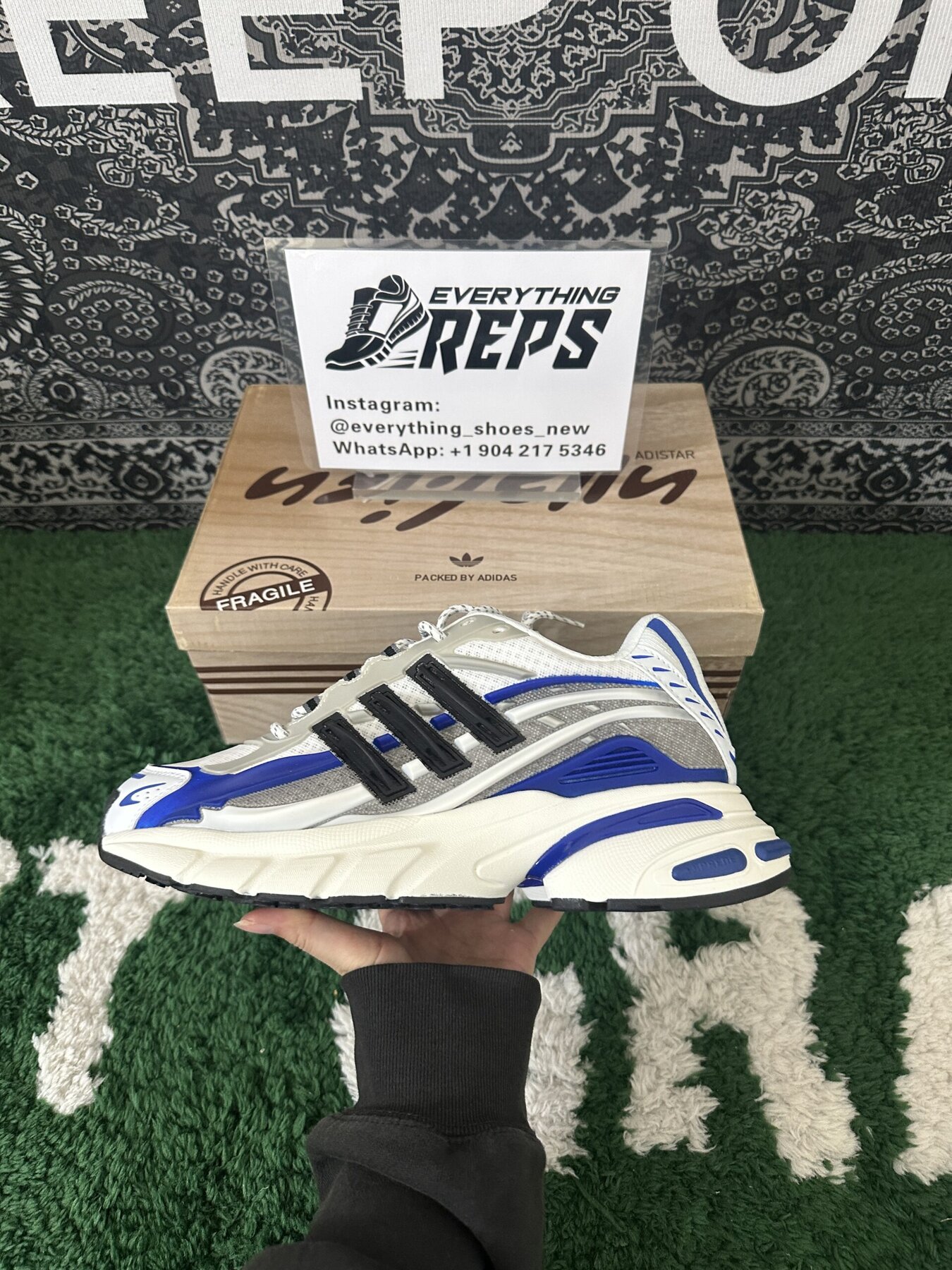 Adidas Adistar Jellyfish Pharrell Williams Focus Blue - Image 9