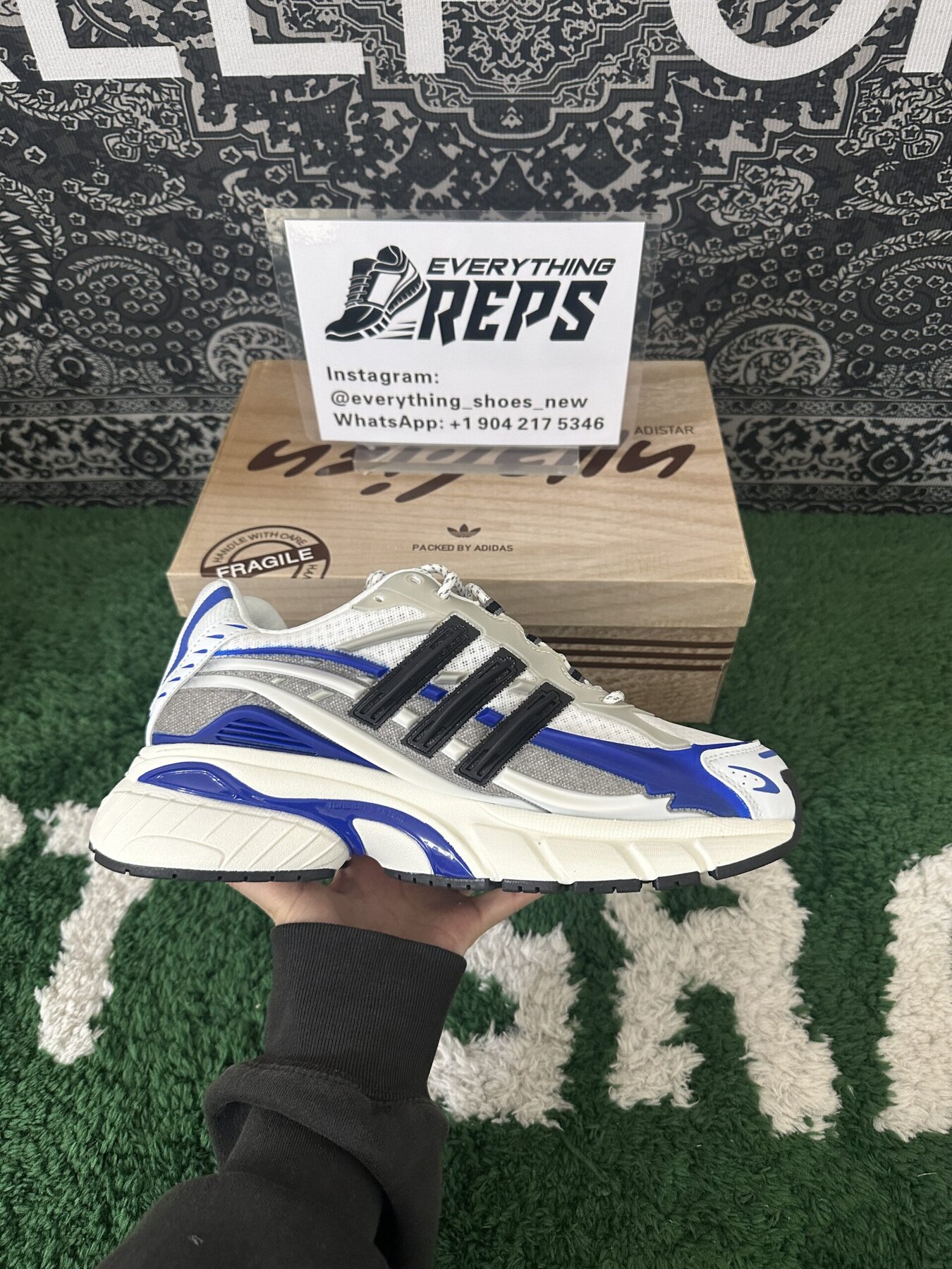 Adidas Adistar Jellyfish Pharrell Williams Focus Blue - Image 8
