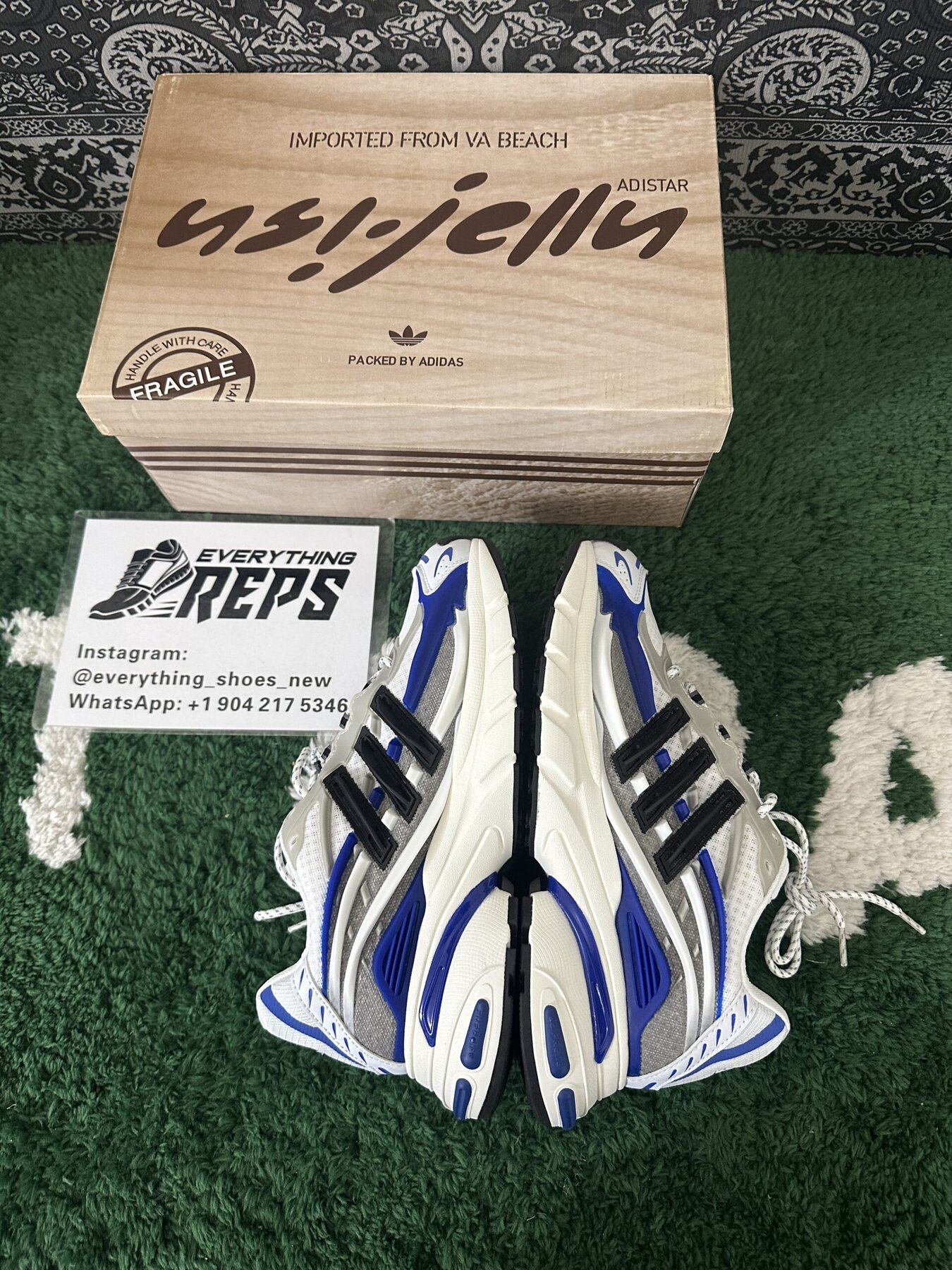 Adidas Adistar Jellyfish Pharrell Williams Focus Blue - Image 6