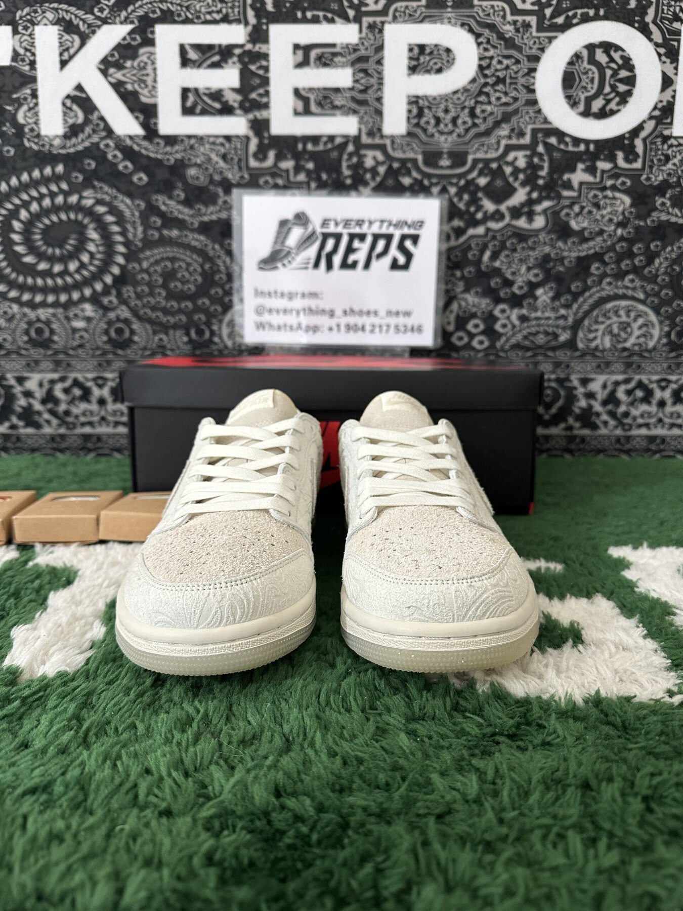 Chris Paul x AJ1 Low OG "Give Them Flowers" - Image 7