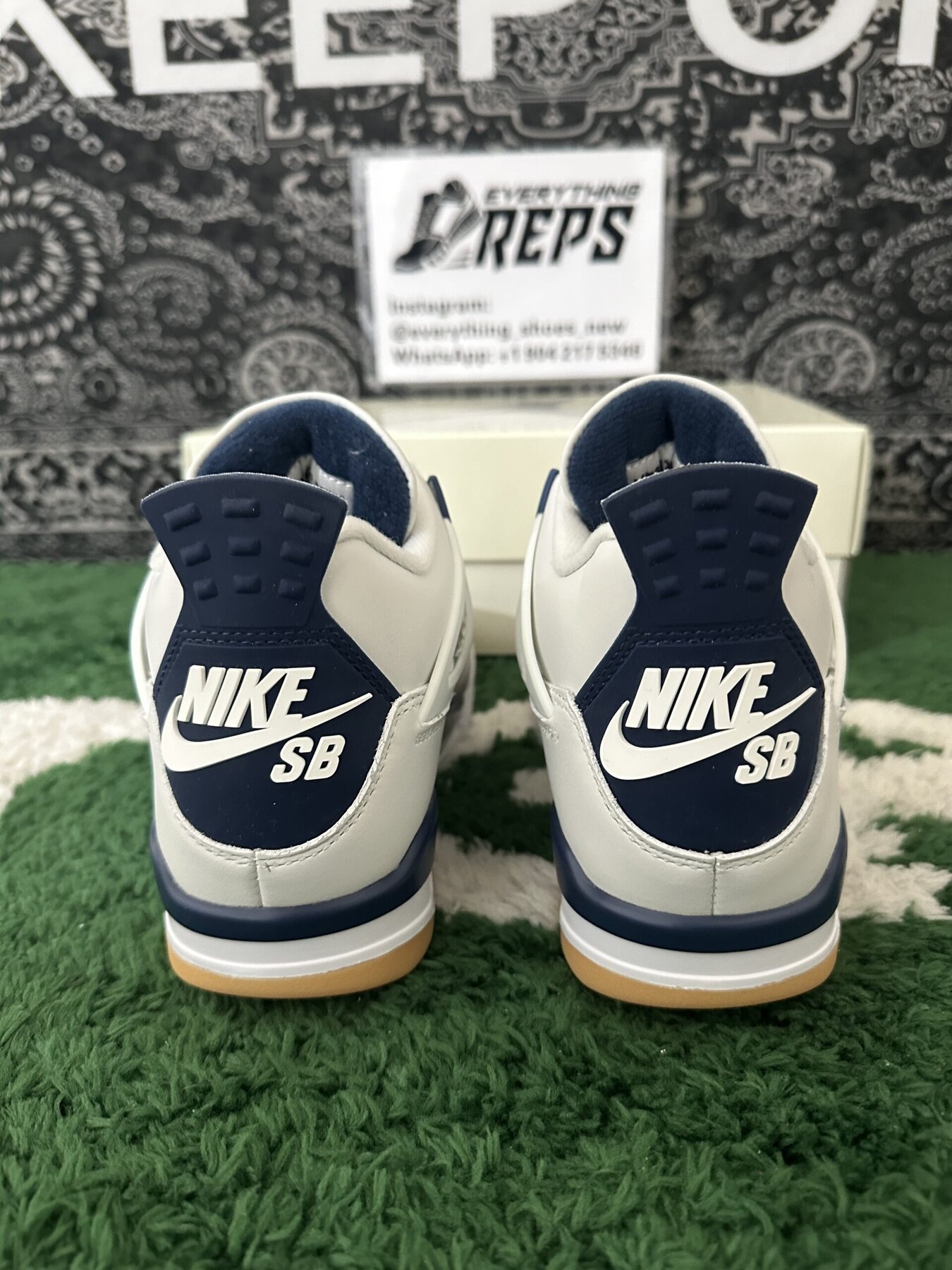 SB x AJ4 “Navy” - Image 4