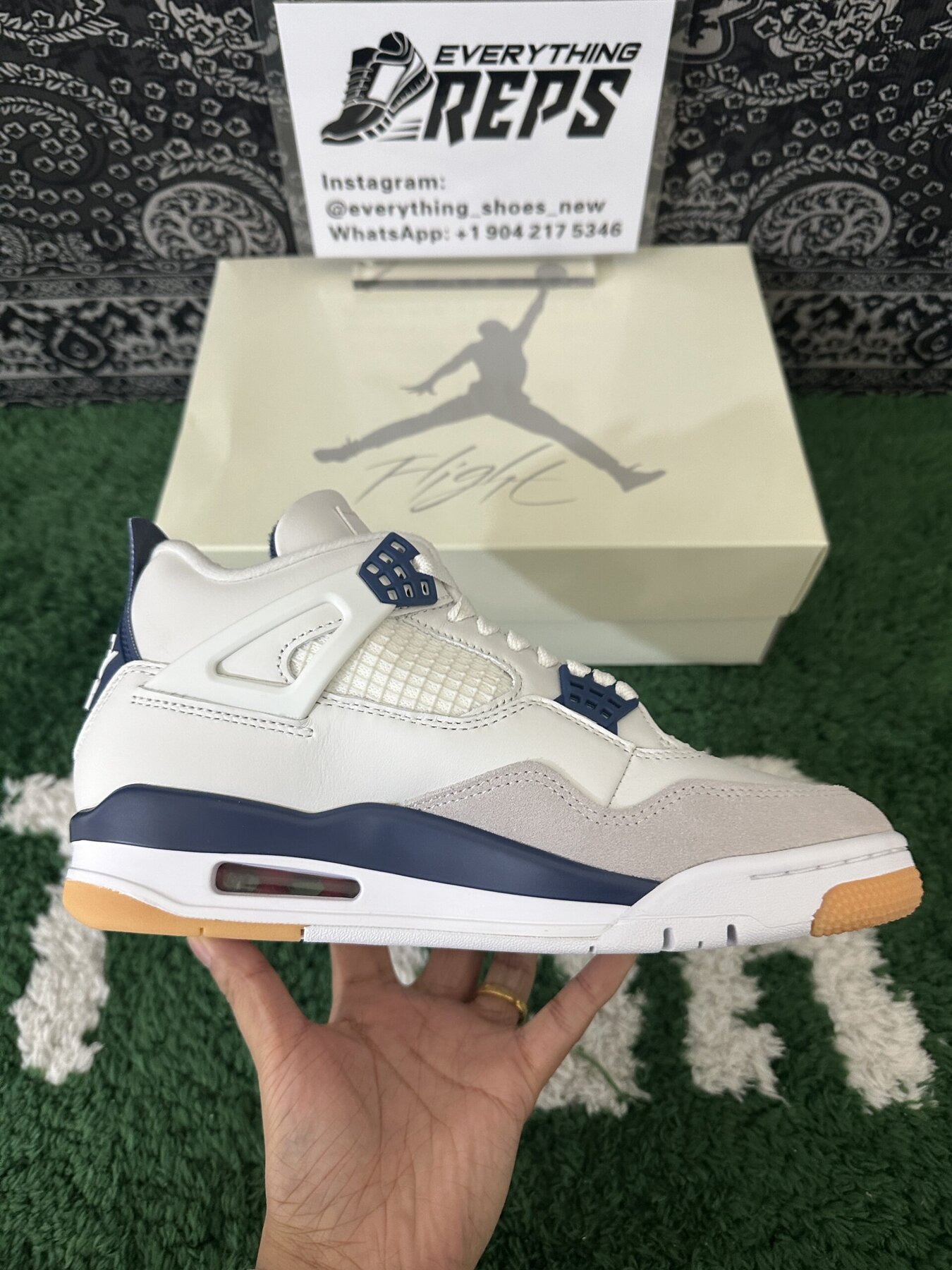 SB x AJ4 “Navy” - Image 5