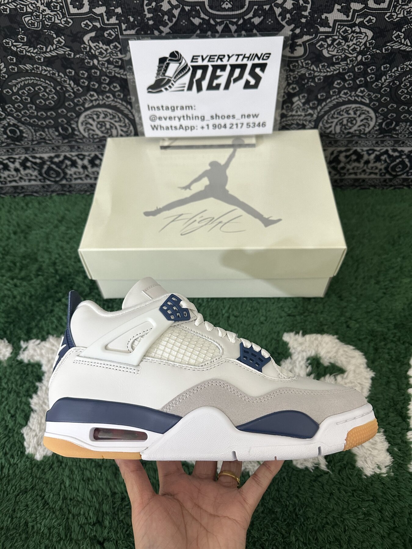 SB x AJ4 “Navy” - Image 7