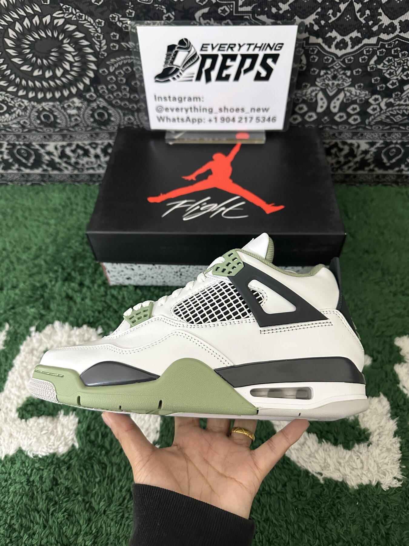 AJ4 Retro 'Seafoam' - Image 6